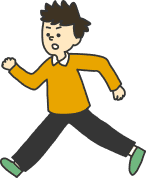走る子ども