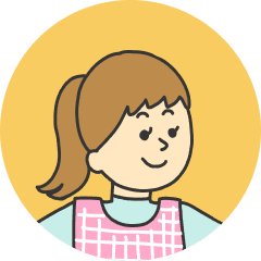 女性職員のイラスト