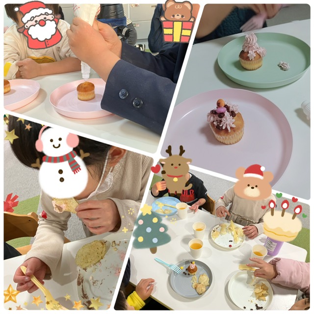 【北堀江】放デイ　公文📖　クリスマスパーティー🎄✨