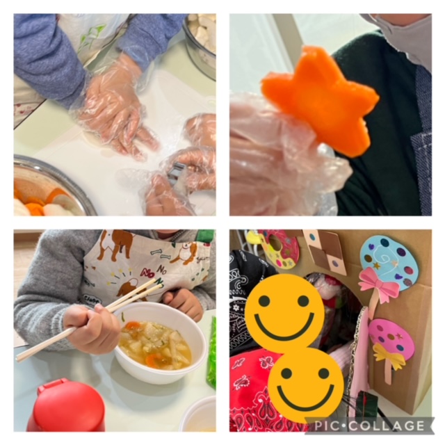【北堀江】放デイ　公文📖スープを作っている間にサンタさん？！🍲🎅🎄