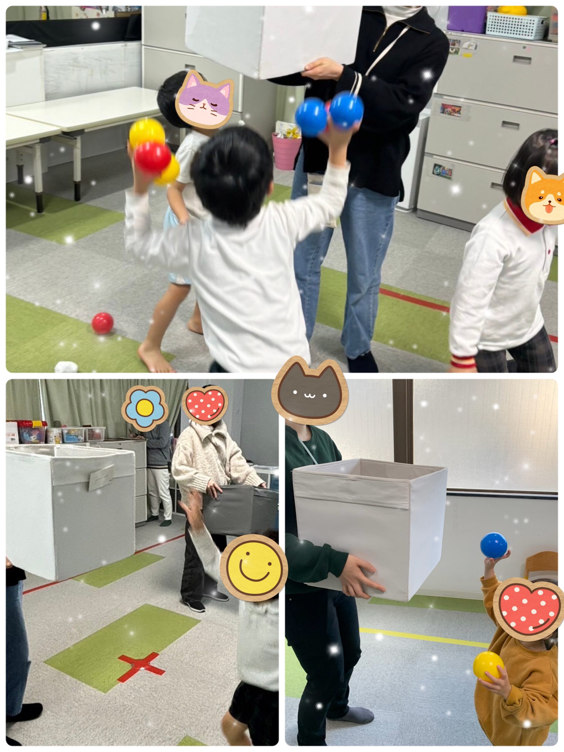 【北堀江】児童発達支援「玉入れ競争🏃‍♀️」