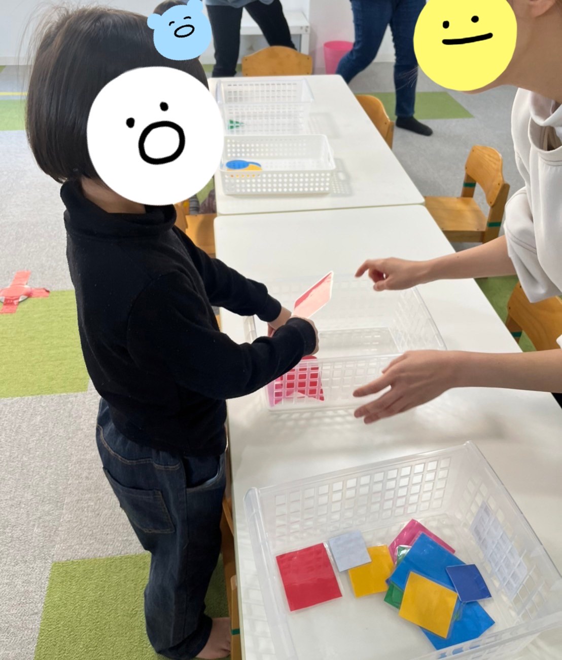 【北堀江】児童発達支援　いろいろ🌟なかまわけゲーム