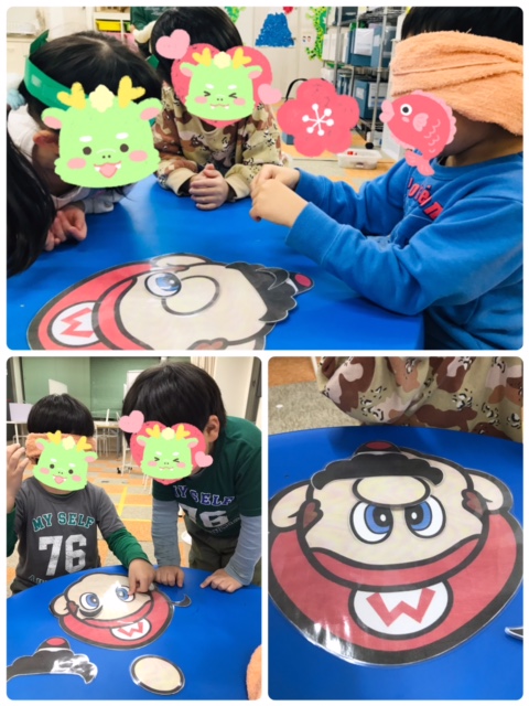 【南堀江】放デイ　福笑い😆✨