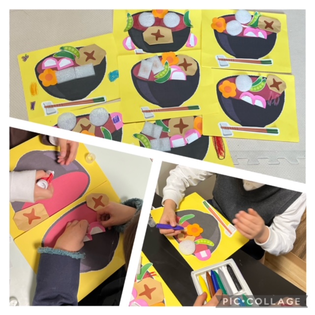 【北堀江】放デイ 公文📖　みんなのお雑煮はどんな味？😋🥢