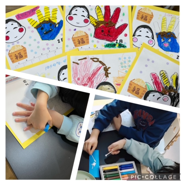 【北堀江】放デイ📖　公文カレンダーを作ったよ🥳📅