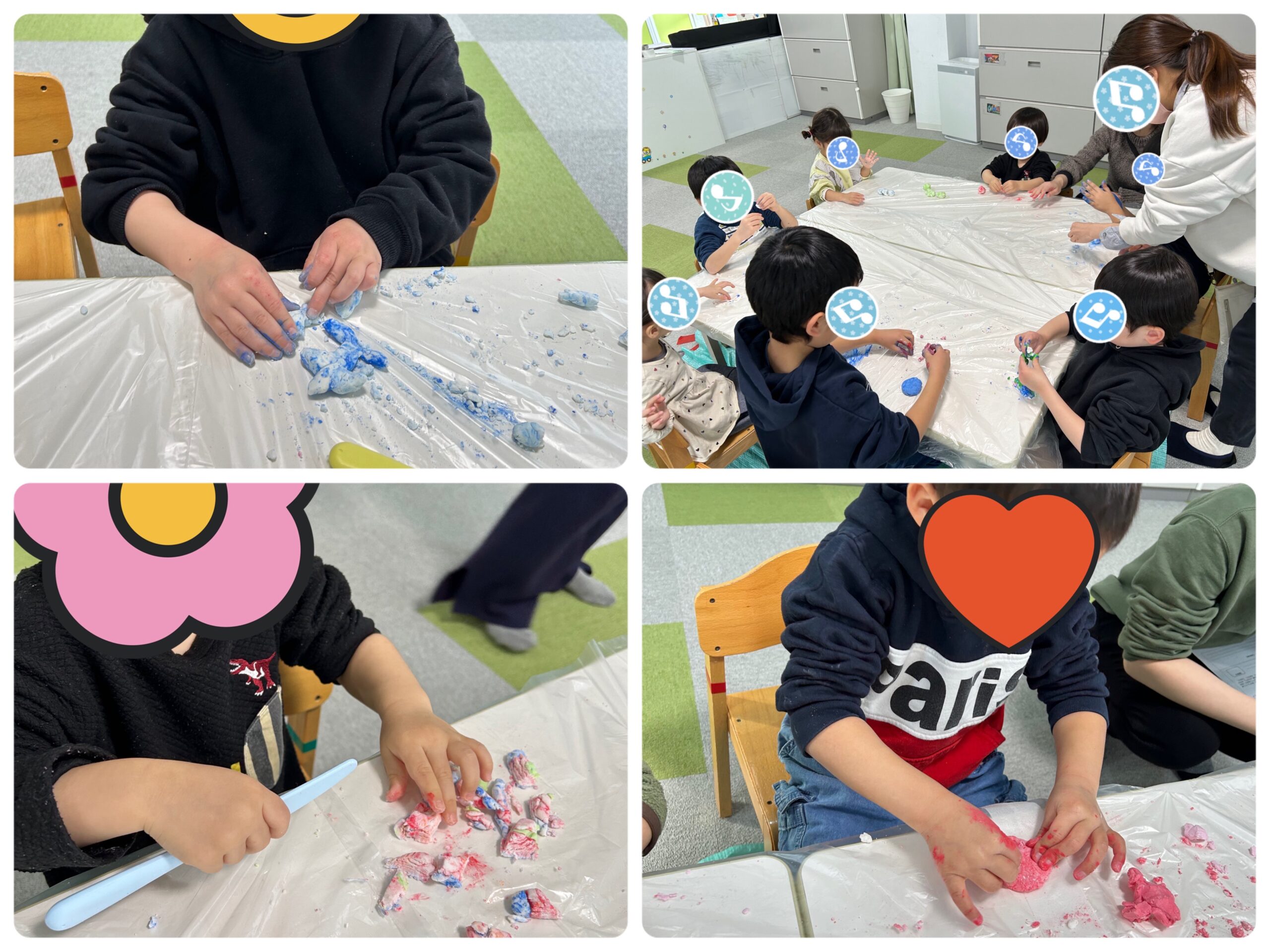 【北堀江】児童発達支援　ねんど遊び♬