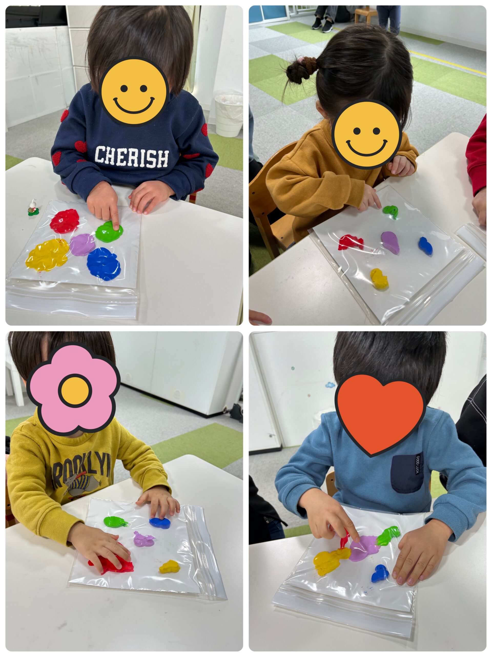 【北堀江】児童発達支援　絵の具で遊ぼう♬