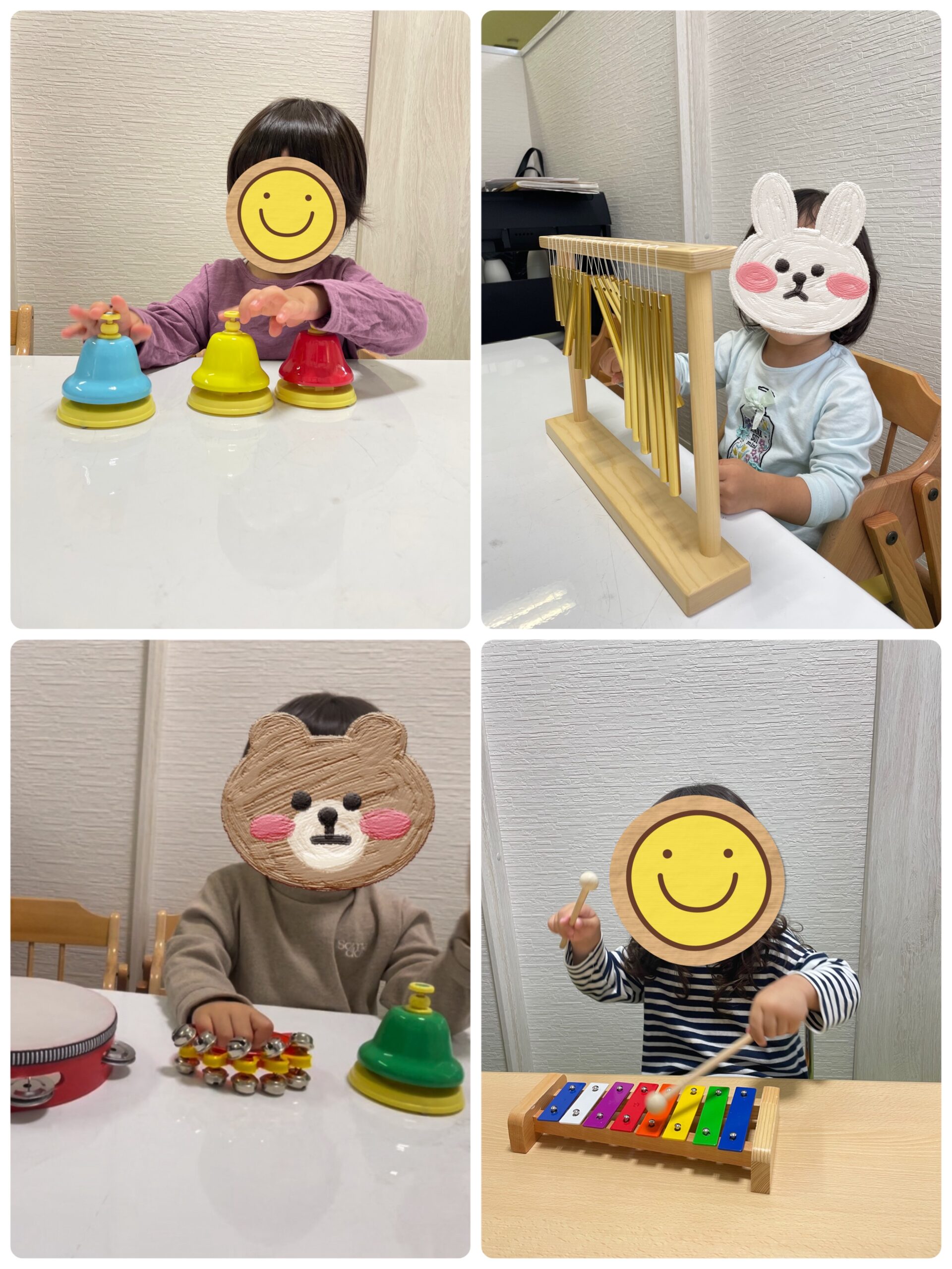 【南堀江】児童発達支援：個別音楽～はじまりとおわり～