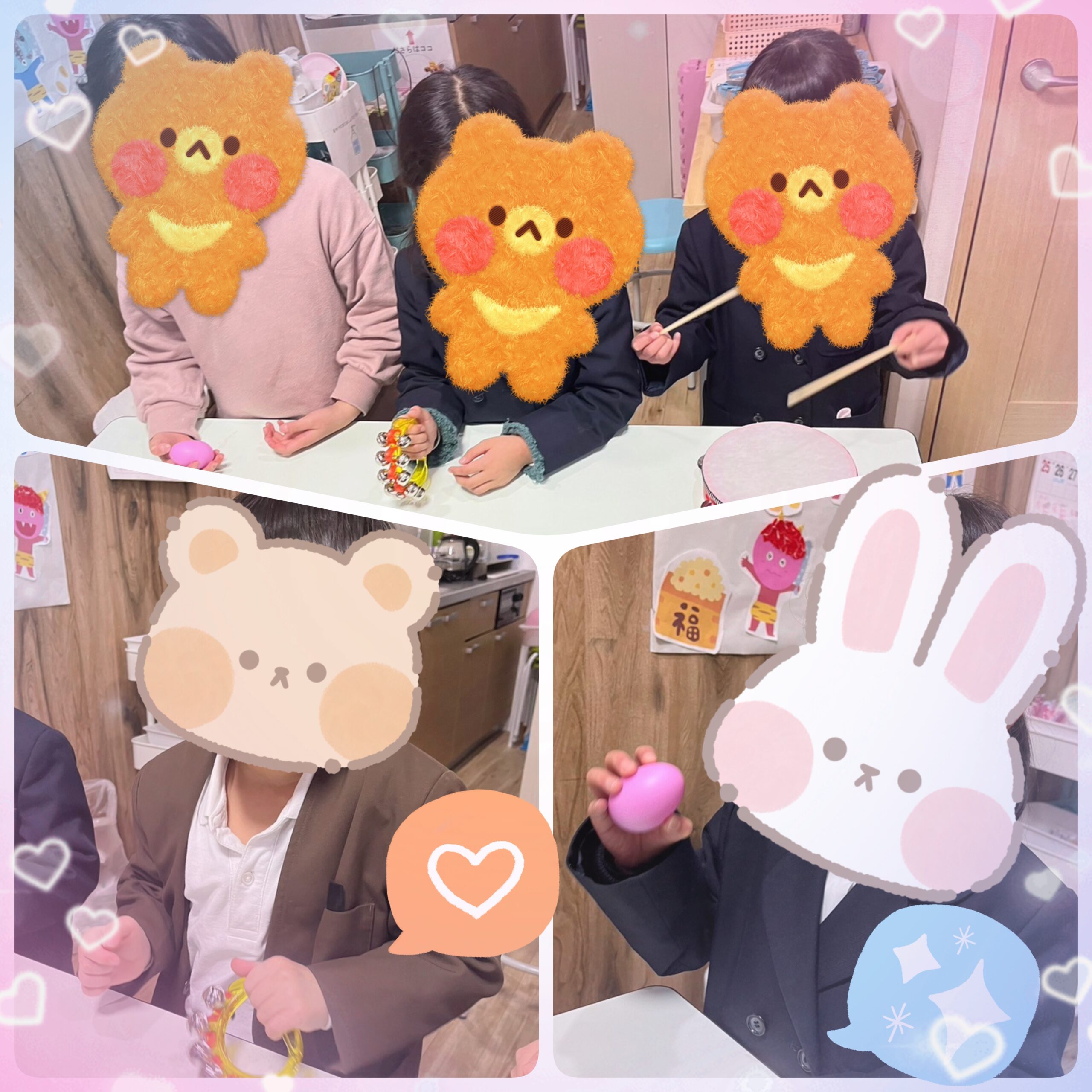 【北堀江】放デイ：公文📖　みんなで楽しく合奏に挑戦🎶✨