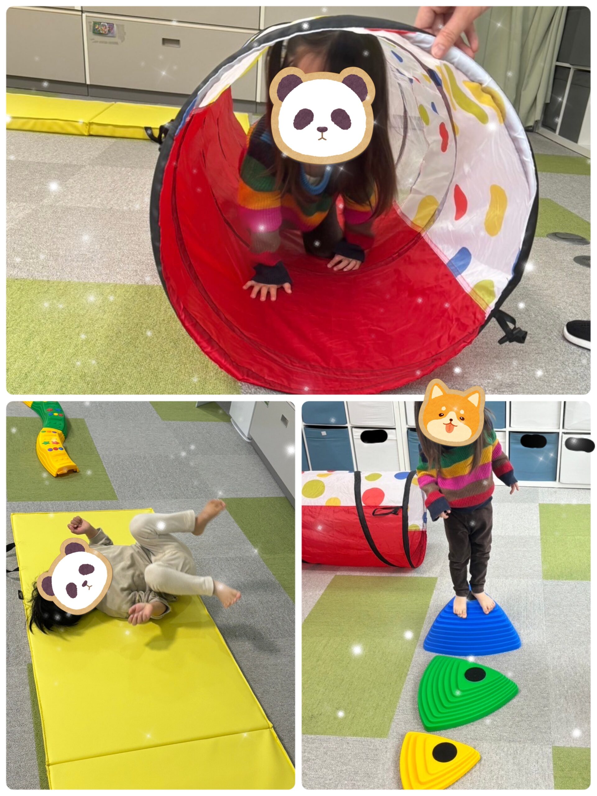 【北堀江】児童発達支援　サーキット運動🏃‍♀️