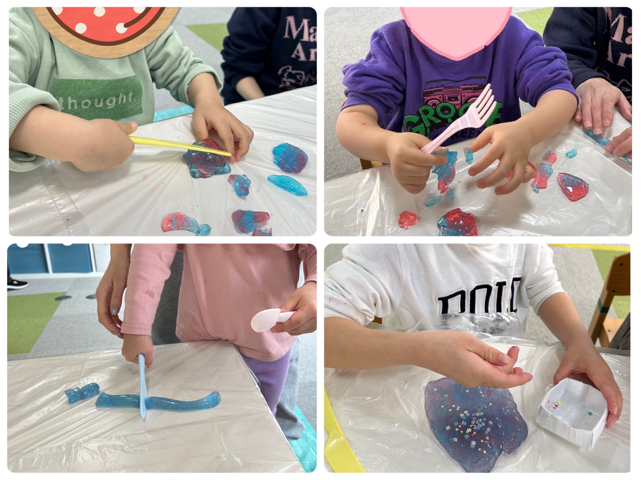 【北堀江】児童発達支援　スライム遊び☆