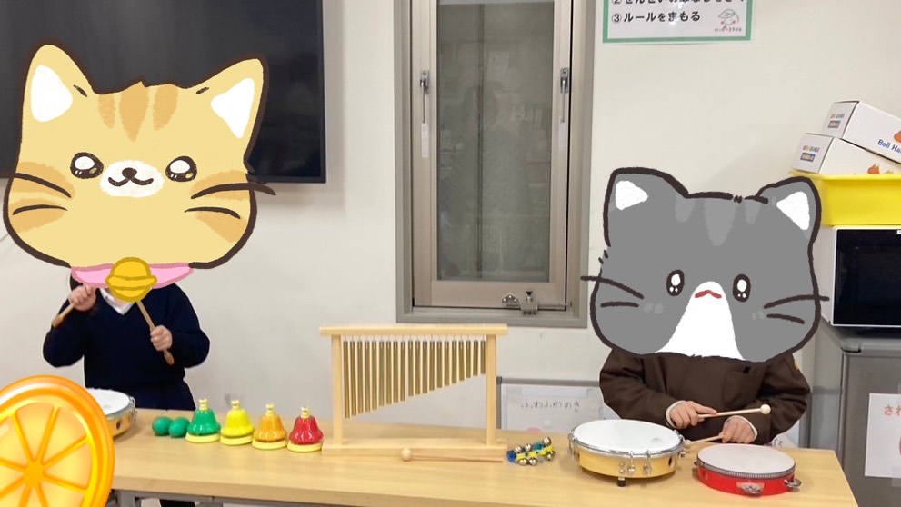 【南堀江】放デイ：音楽活動～合奏してみよう🎵～