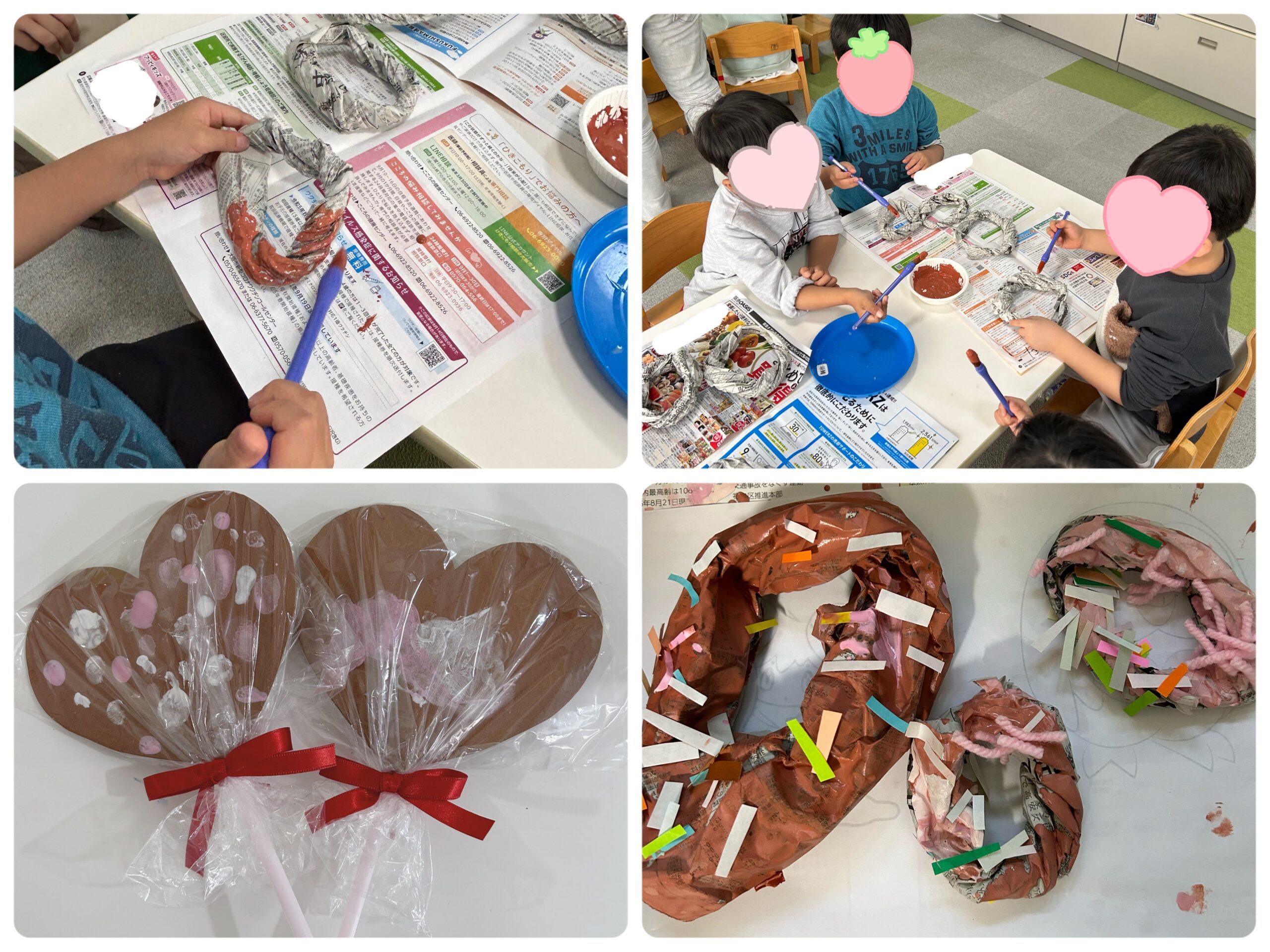 【北堀江】児童発達支援　バレンタイン製作♡