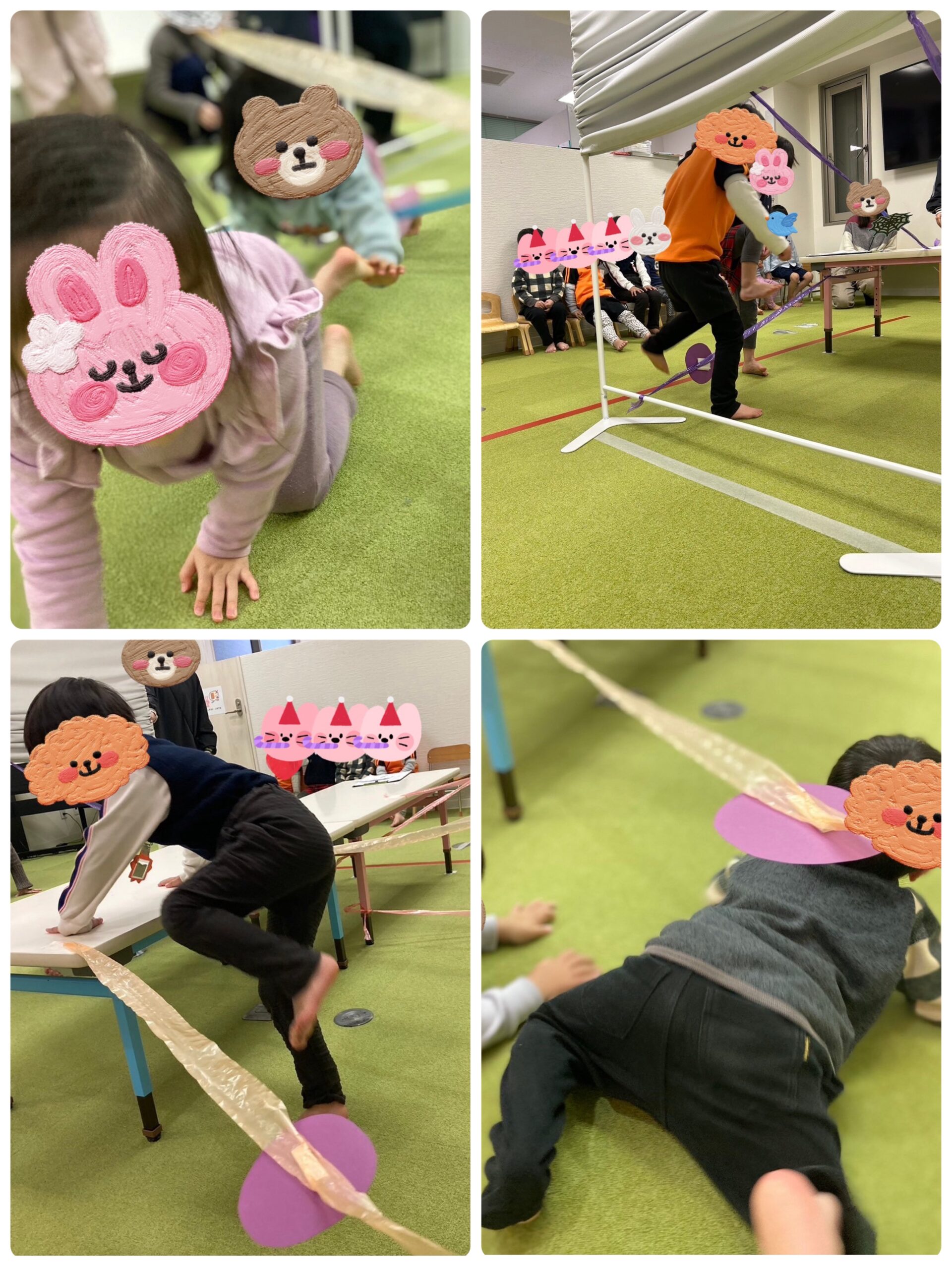 【南堀江】児童発達支援　クモの巣をわたろう！🕸️