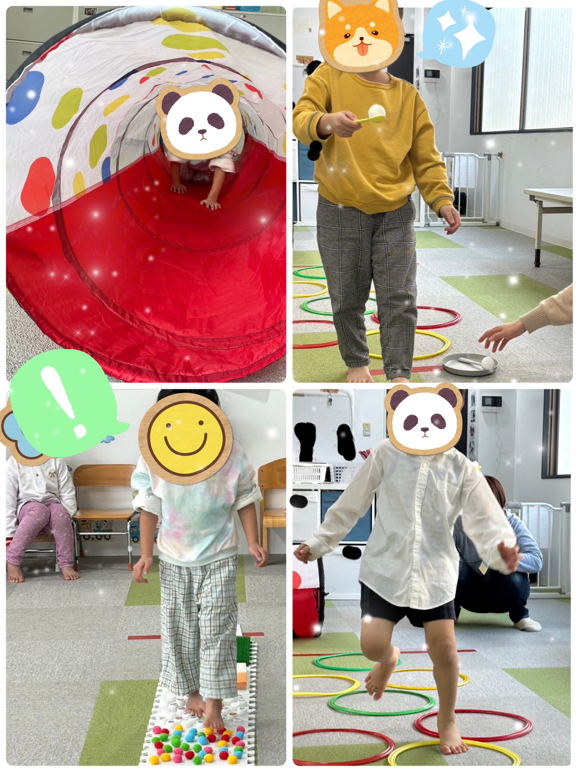 児童発達支援　サーキット運動🏃‍♀️