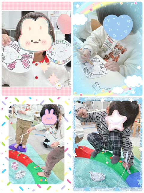 【北堀江】児童発達支援　さかな釣りあそび第四弾🎣💦