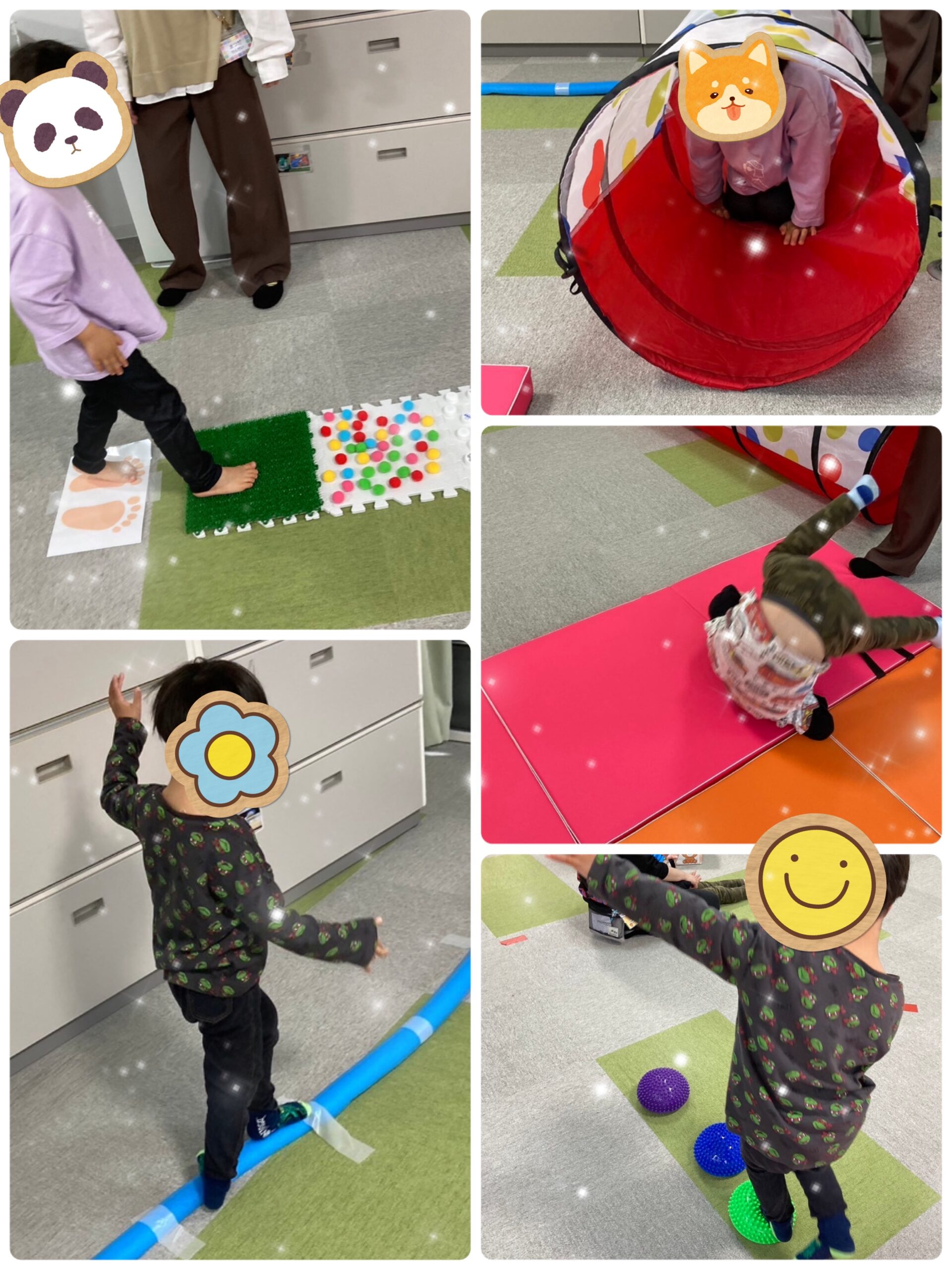 【北堀江】児童発達支援　サーキット運動🏃‍♀️