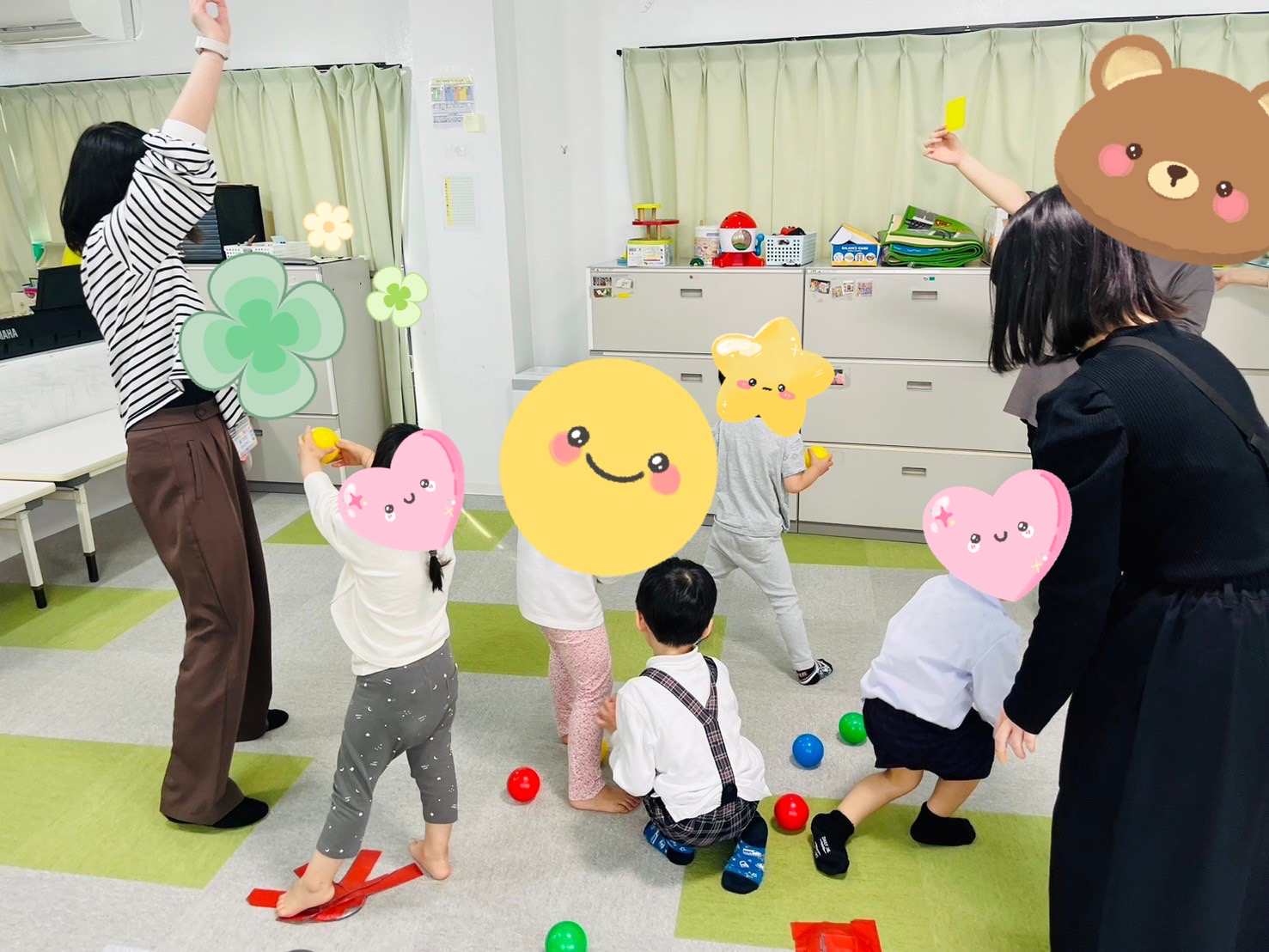 【北堀江】児童発達支援　カラーボール探し