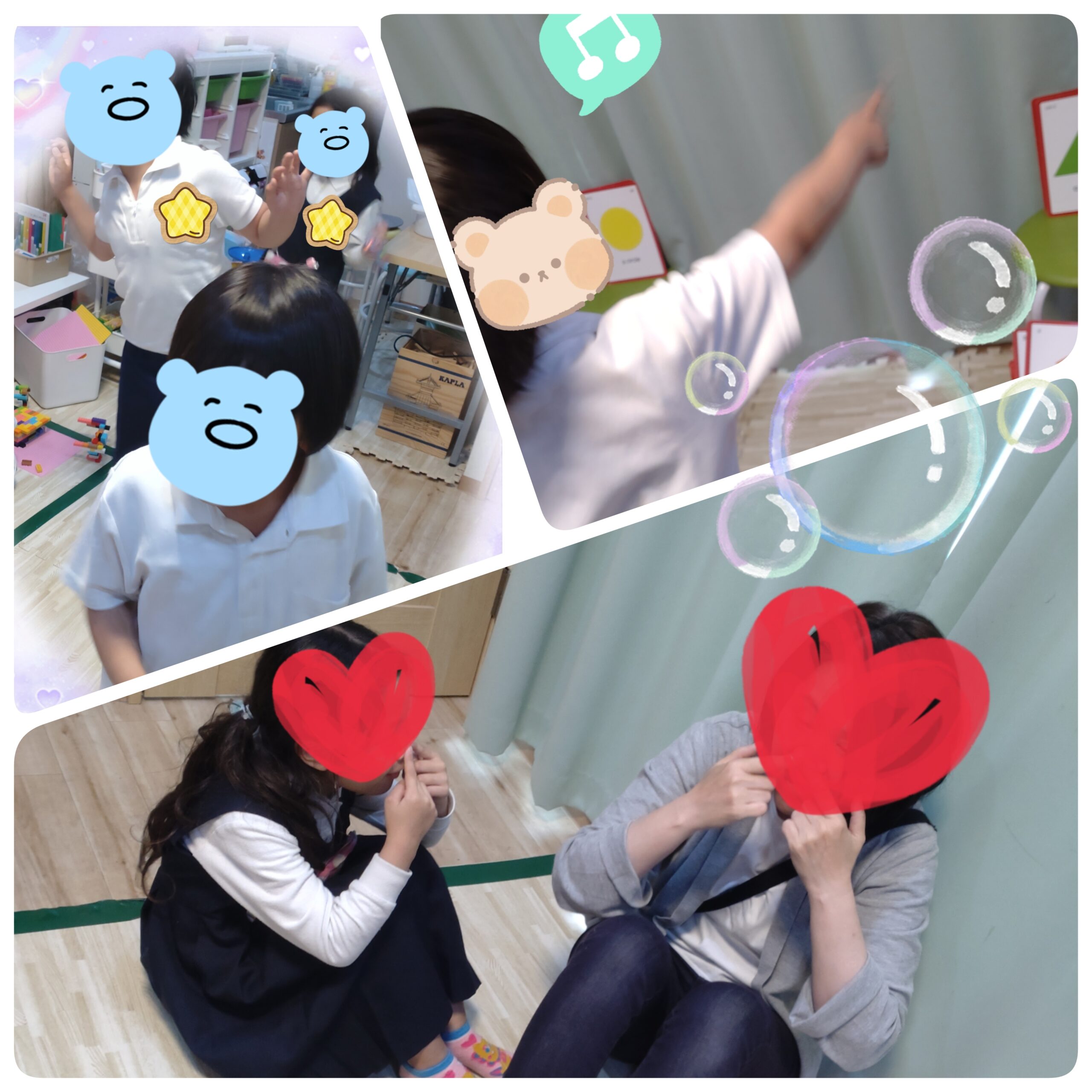 【北堀江】放デイ：公文📖　トランポリンで体幹トレーニング💪✨