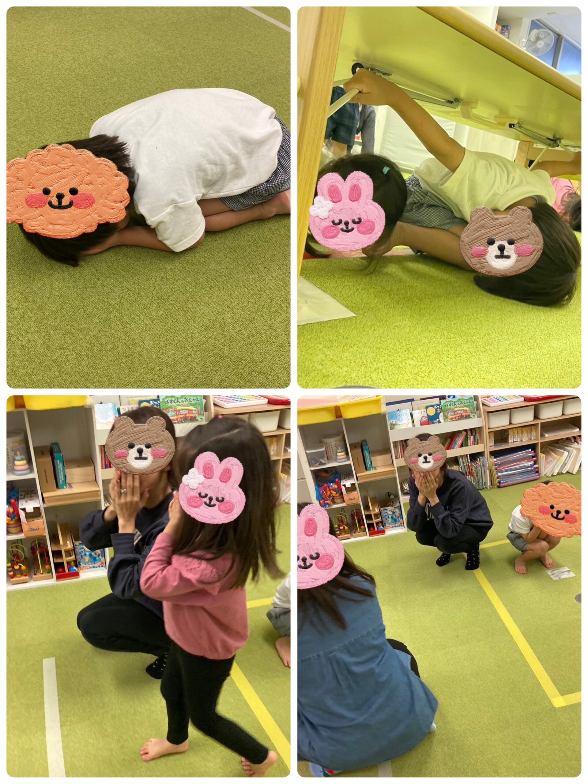 【南堀江】児童発達支援　防災たたたたゲーム🚒