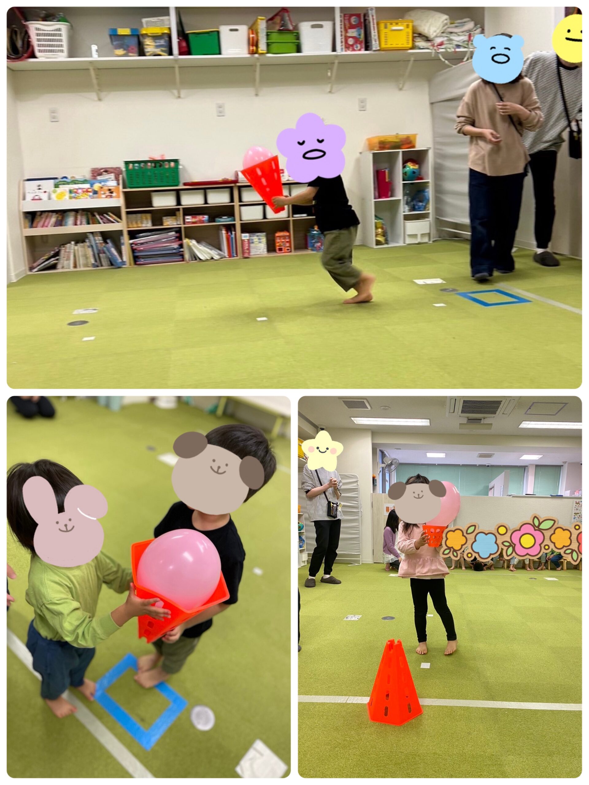 【南堀江】児童発達支援　落とさず運べるかな？