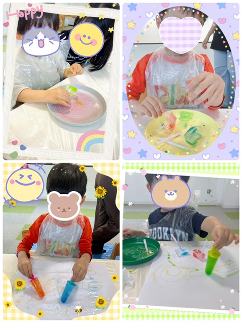 【北堀江】児童発達支援　氷あそび🧊⛄