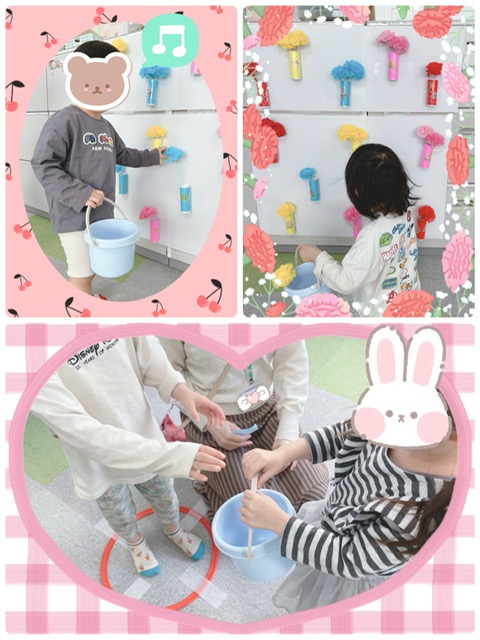 【北堀江】児童発達支援　お花を咲かせましょう🌷