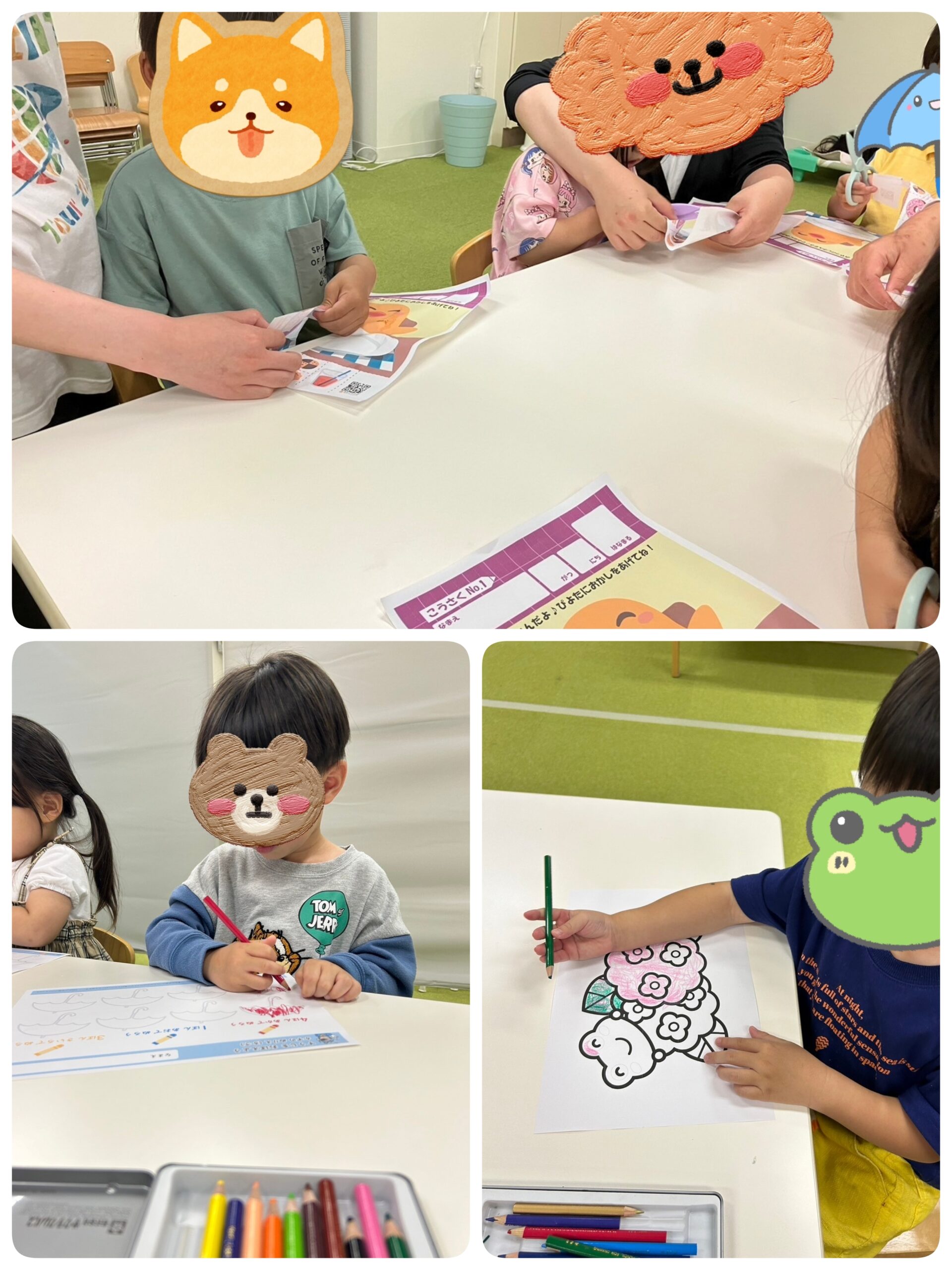 【南堀江】児童発達支援　ハッピープログラム～机上課題🖍