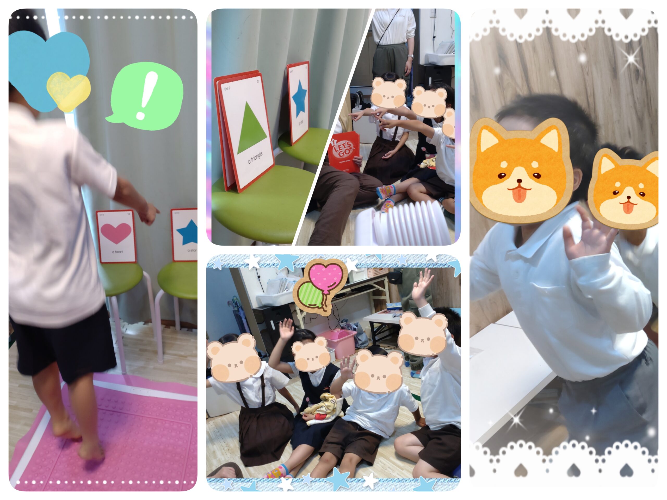 【北堀江】放デイ：公文📖　体幹トレーニング💪✨