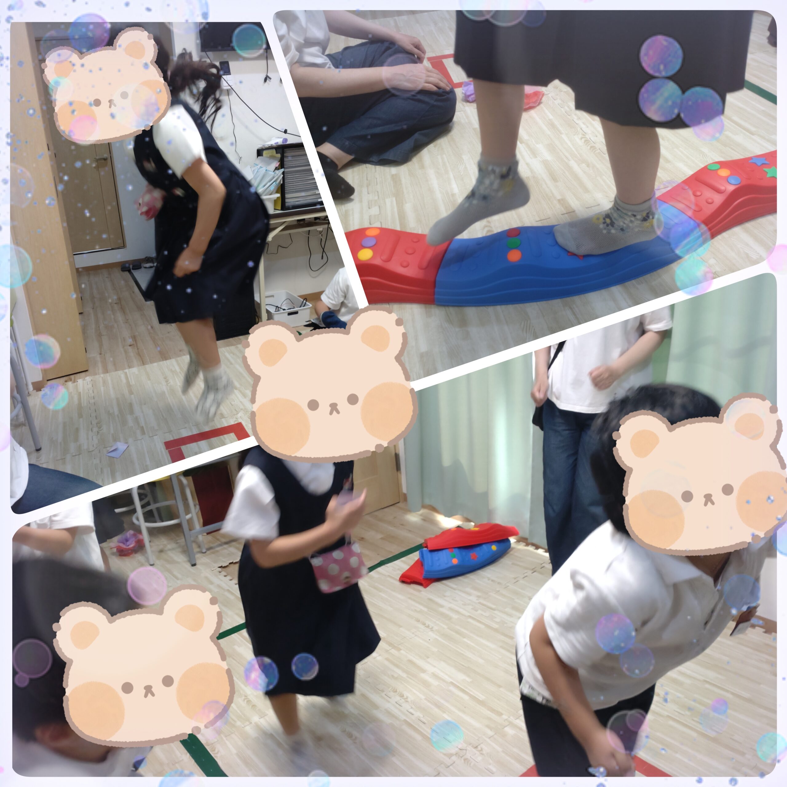 放デイ：公文📖　ジャンプ＆ウォーキング👟