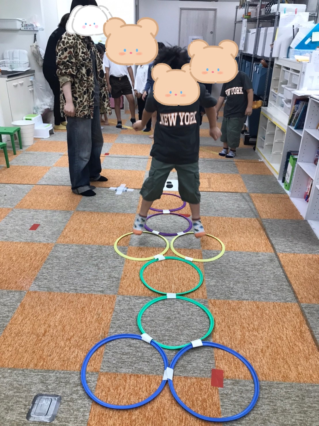 【南堀江】放デイ　サーキット　ケンケンパ☺