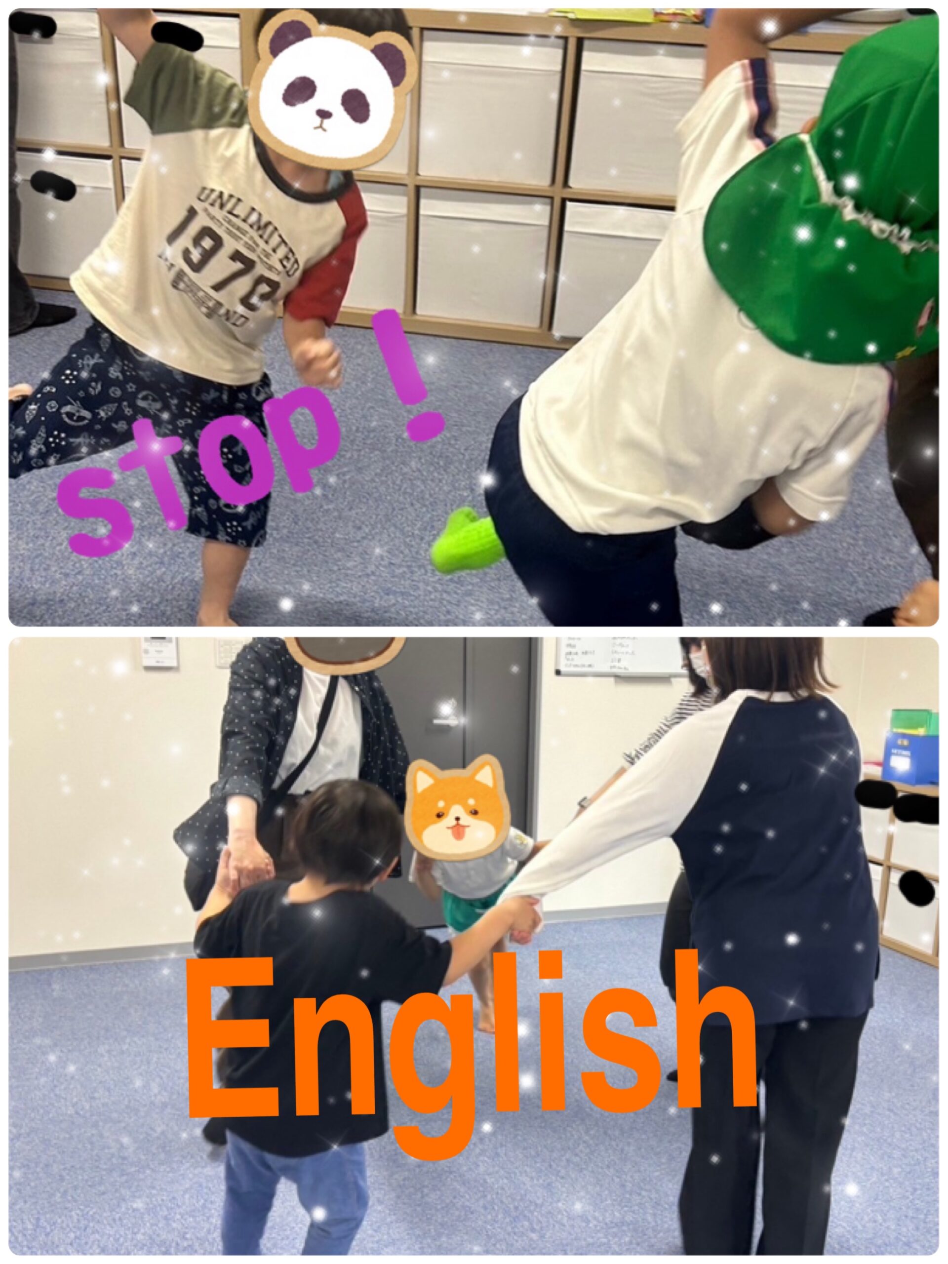 【ハッピープラス南堀江】児童発達支援　英語のお勉強😊