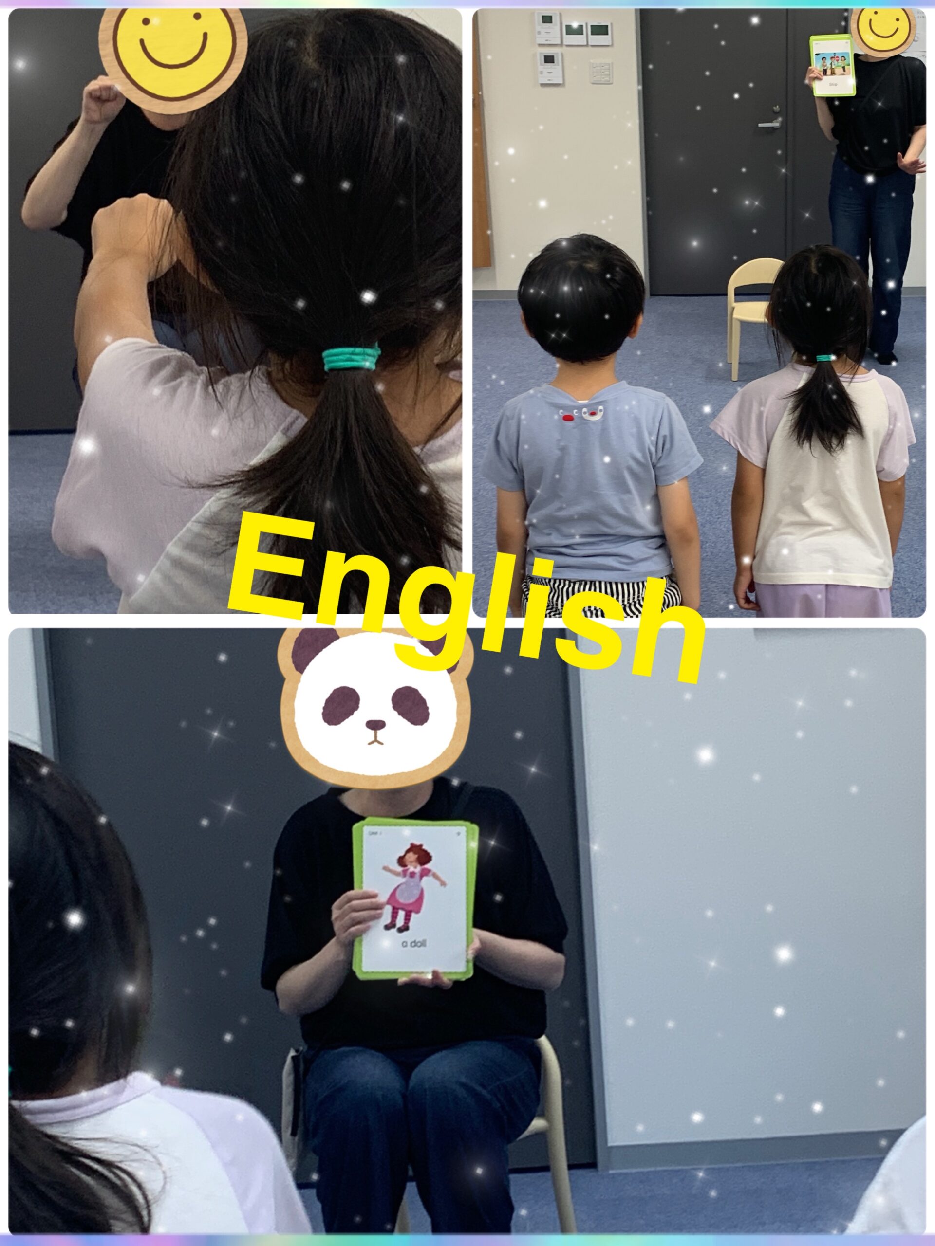 【ハッピープラス南堀江】児童発達支援　英語のお勉強😊