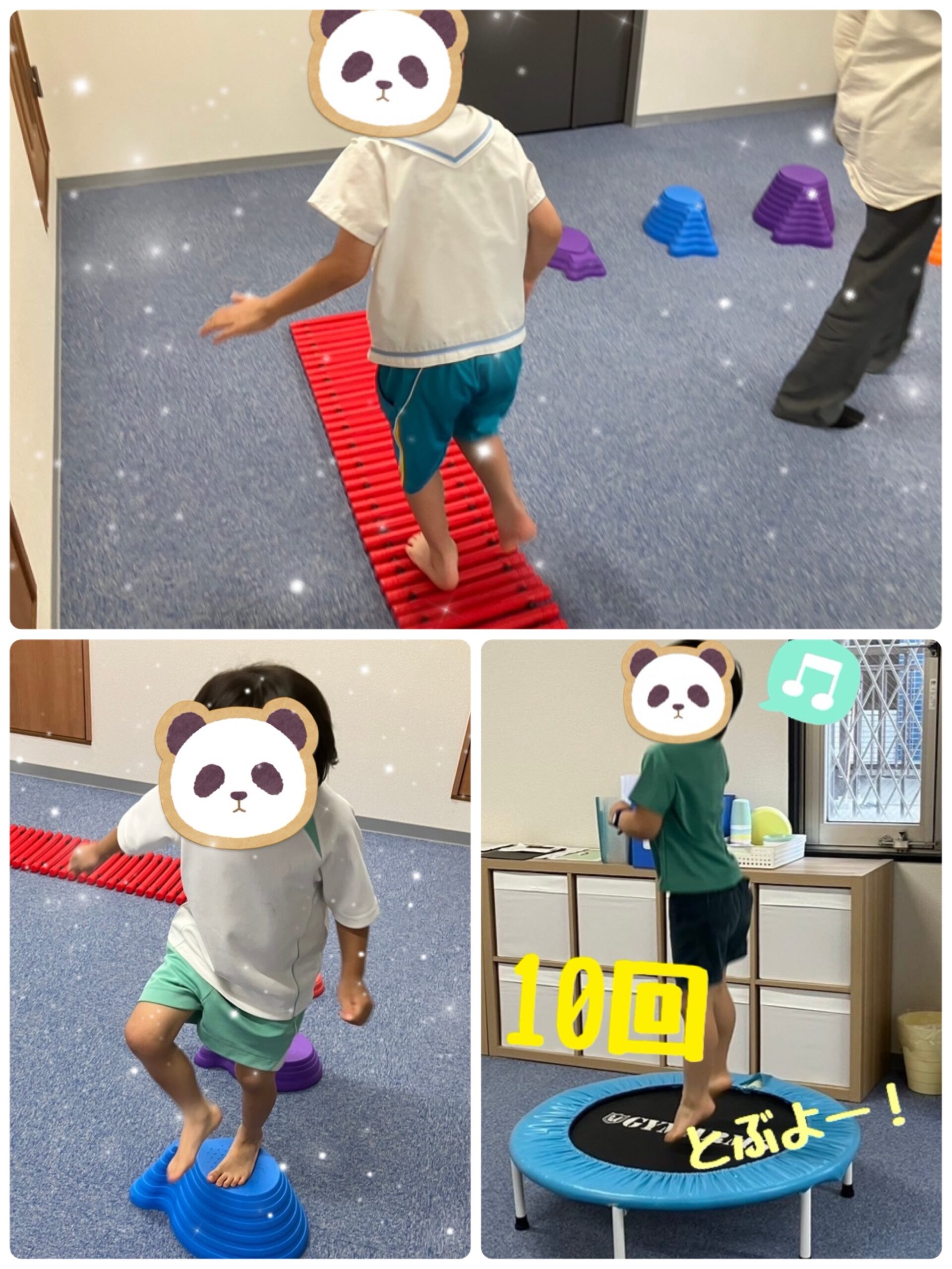 【ハッピープラス南堀江】児童発達支援　サーキット運動🏃