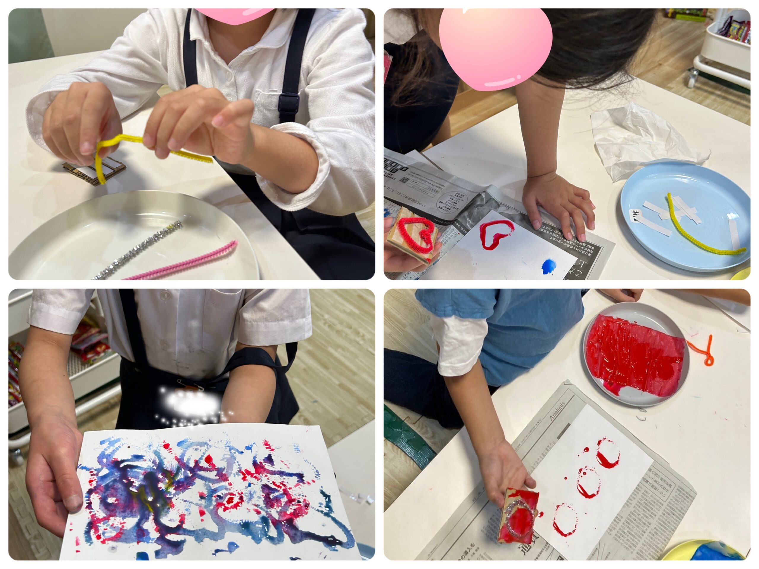 【北堀江】放デイ：公文📖　スタンプを作ろう！