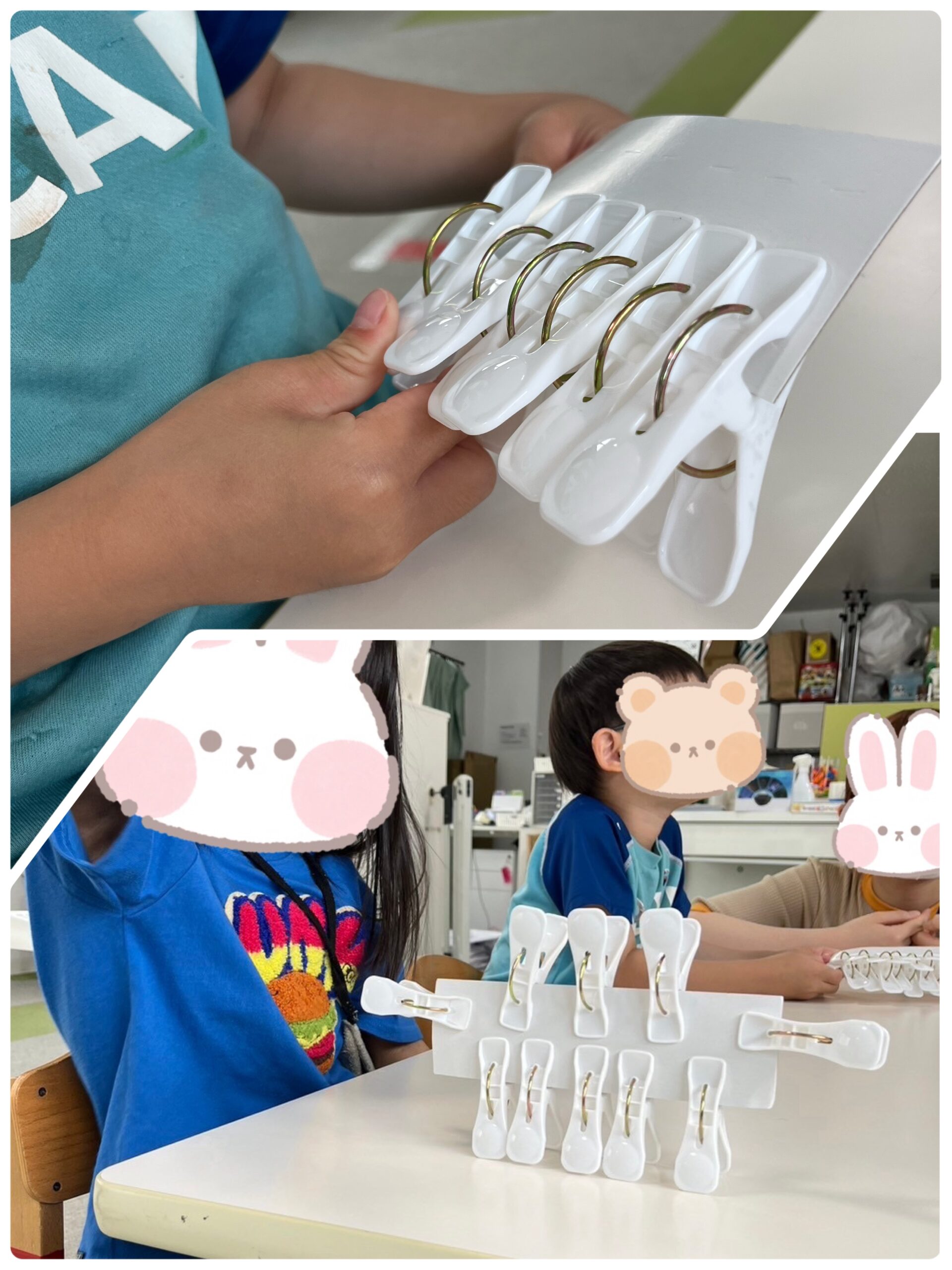 【北堀江】児童発達支援　ハッピープログラム（洗濯ばさみあそび）