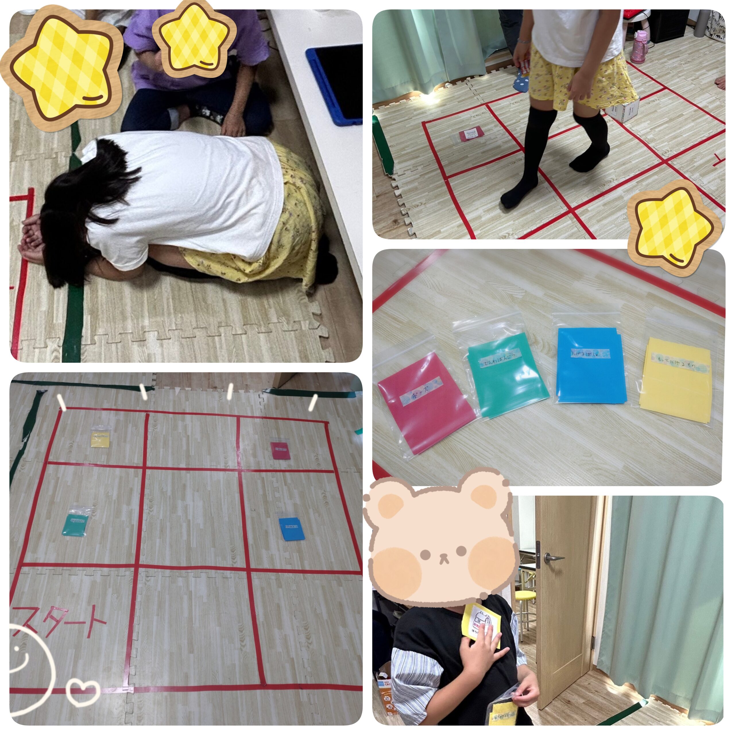 【北堀江】放デイ：公文📖　防災すごろく🎲