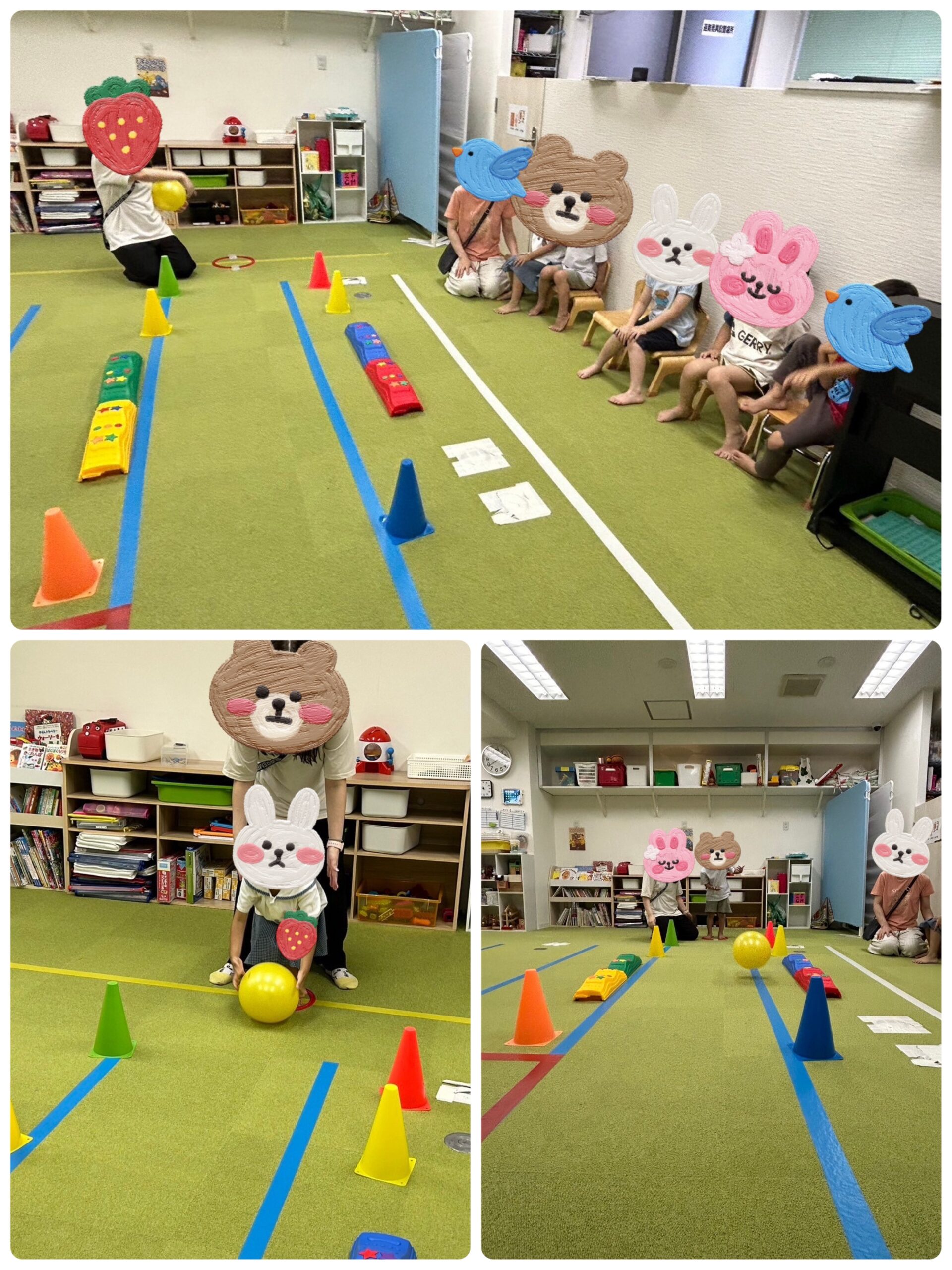 【南堀江】児童発達支援　ボール転がし🏐