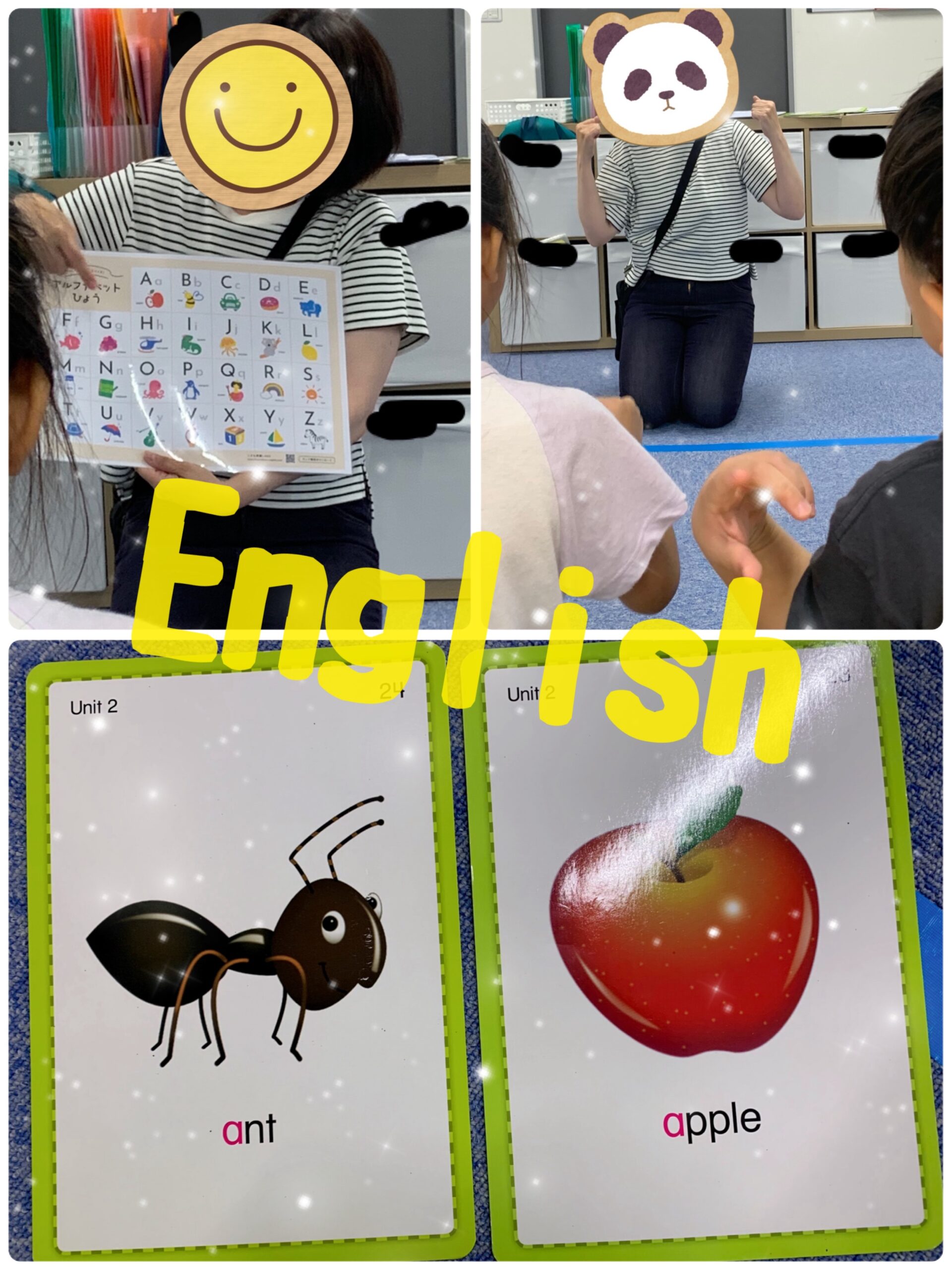 【ハッピープラス南堀江】児童発達支援　英語のお勉強😊