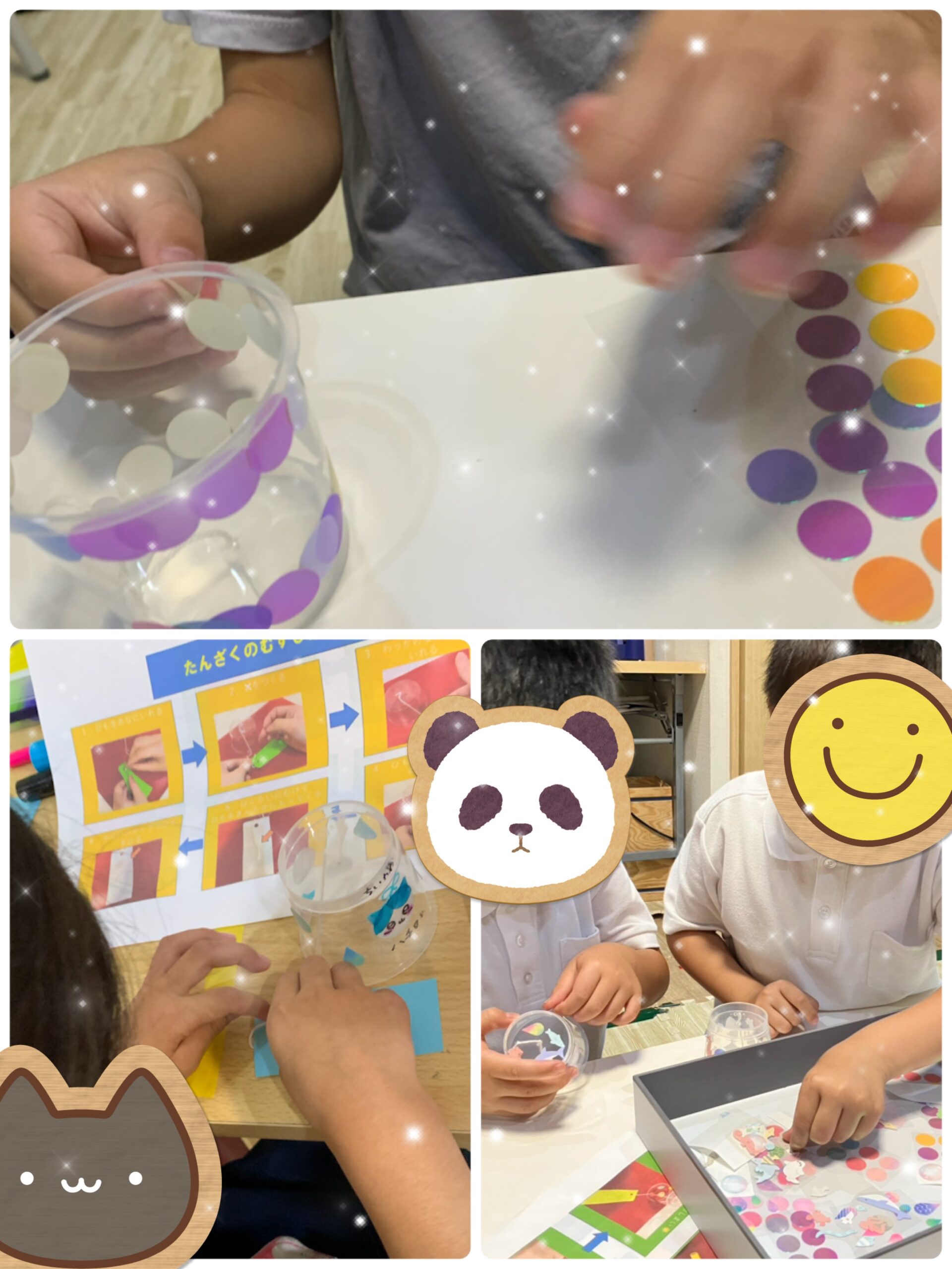 【北堀江】放デイ：公文📖　風鈴づくり🎐