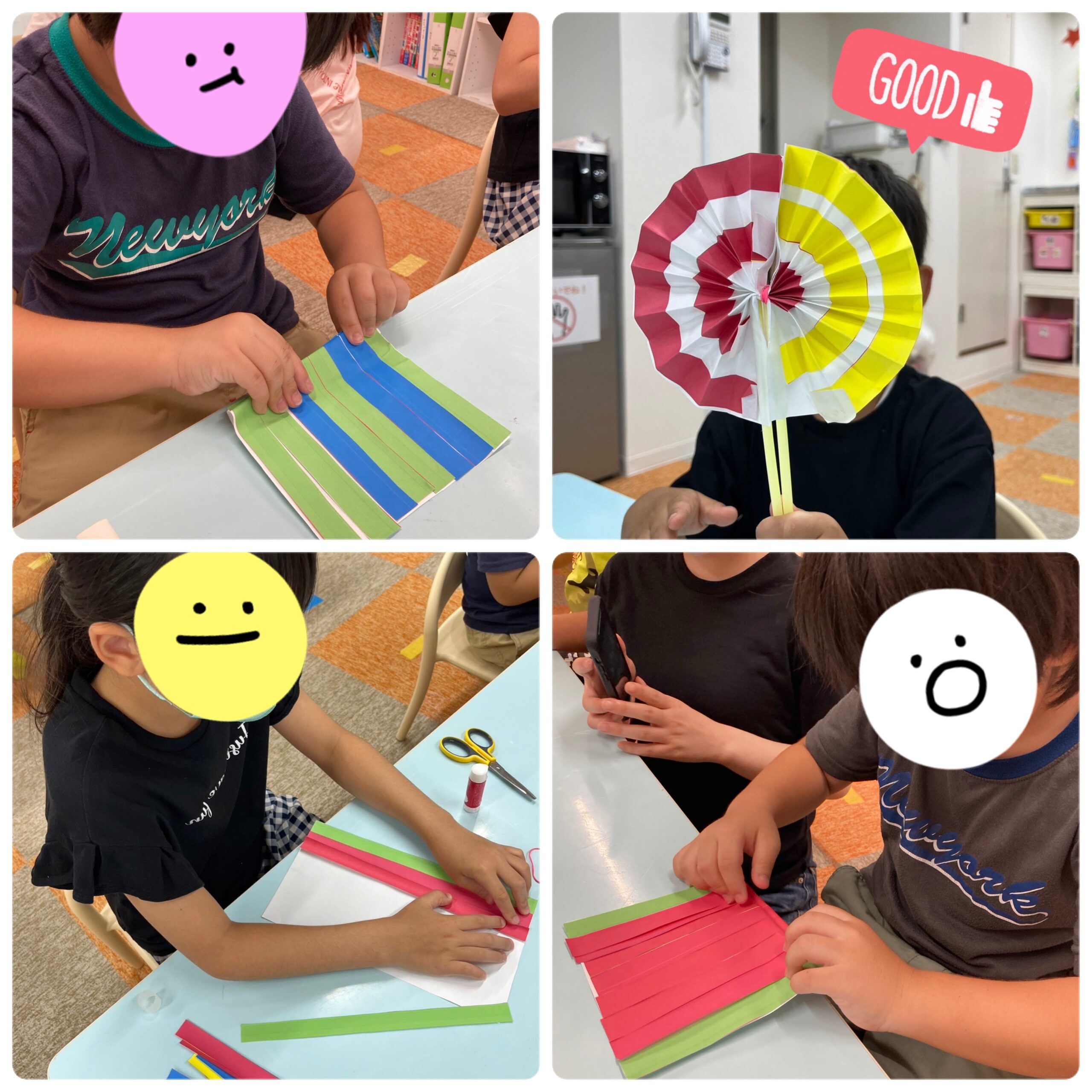 【南堀江】放デイ　ジャバラうちわ🐍