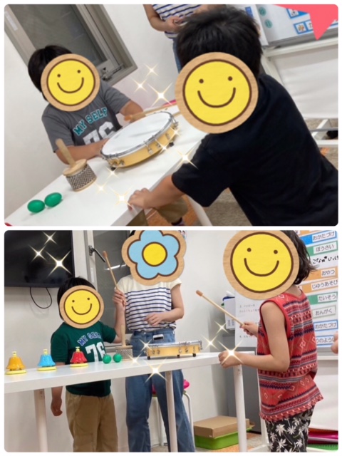 【南堀江】放デイ　音楽の日🎵楽器活動🥁✨