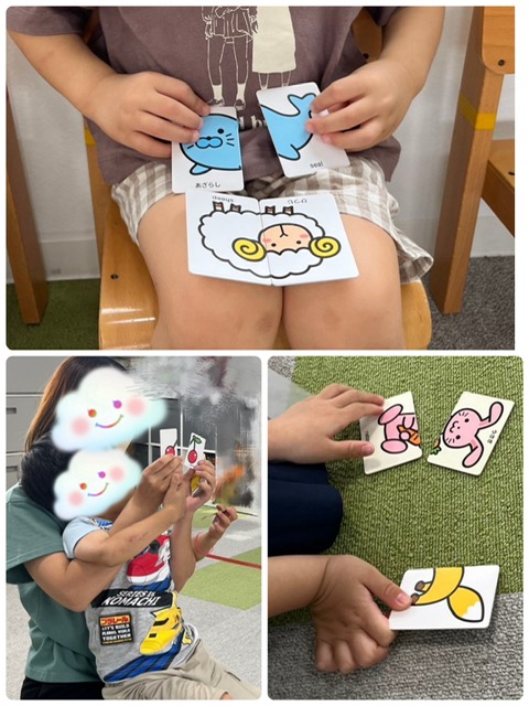 児童発達支援　絵を合わせよう第一弾🌸