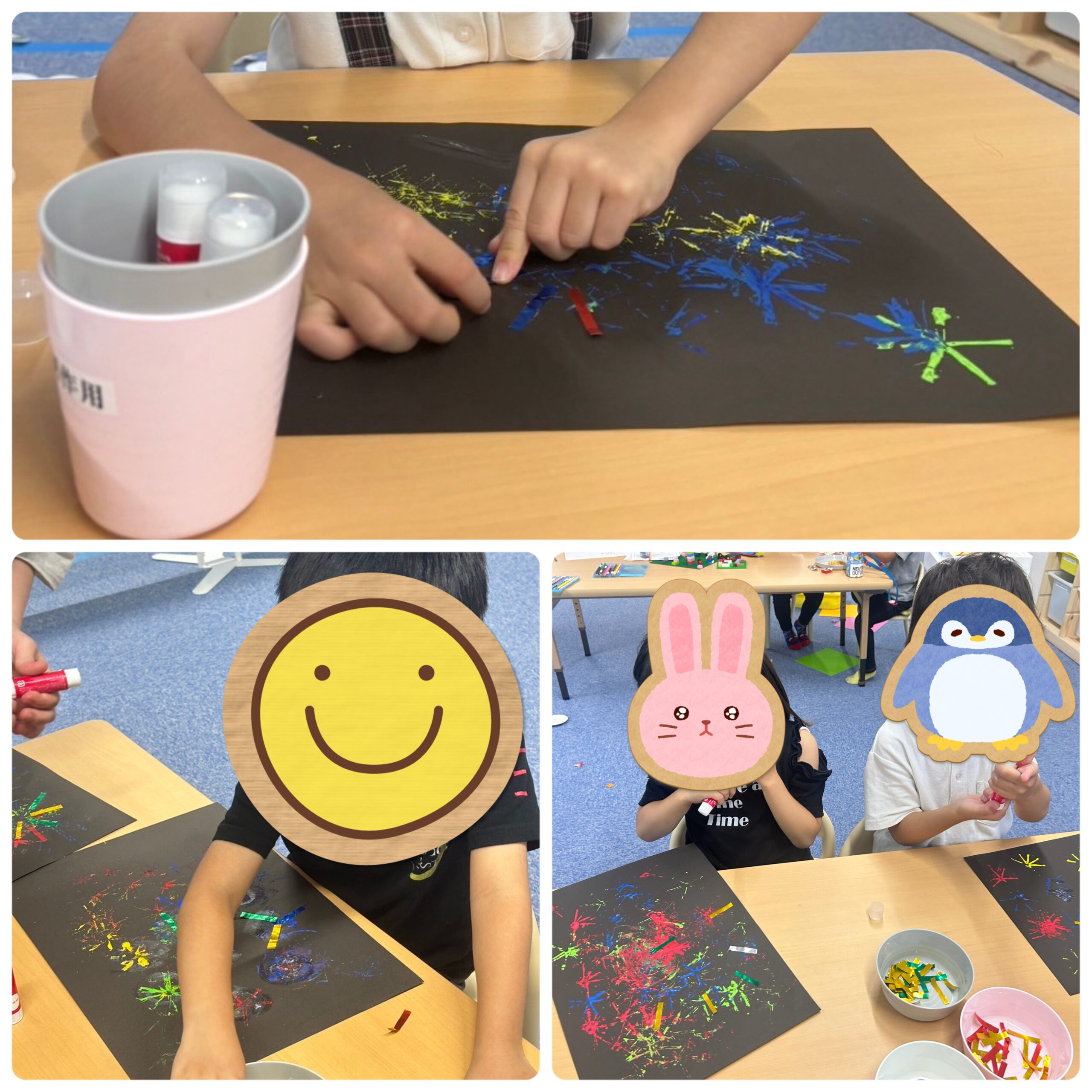 【ハッピープラス南堀江】キラキラ花火に大変身！