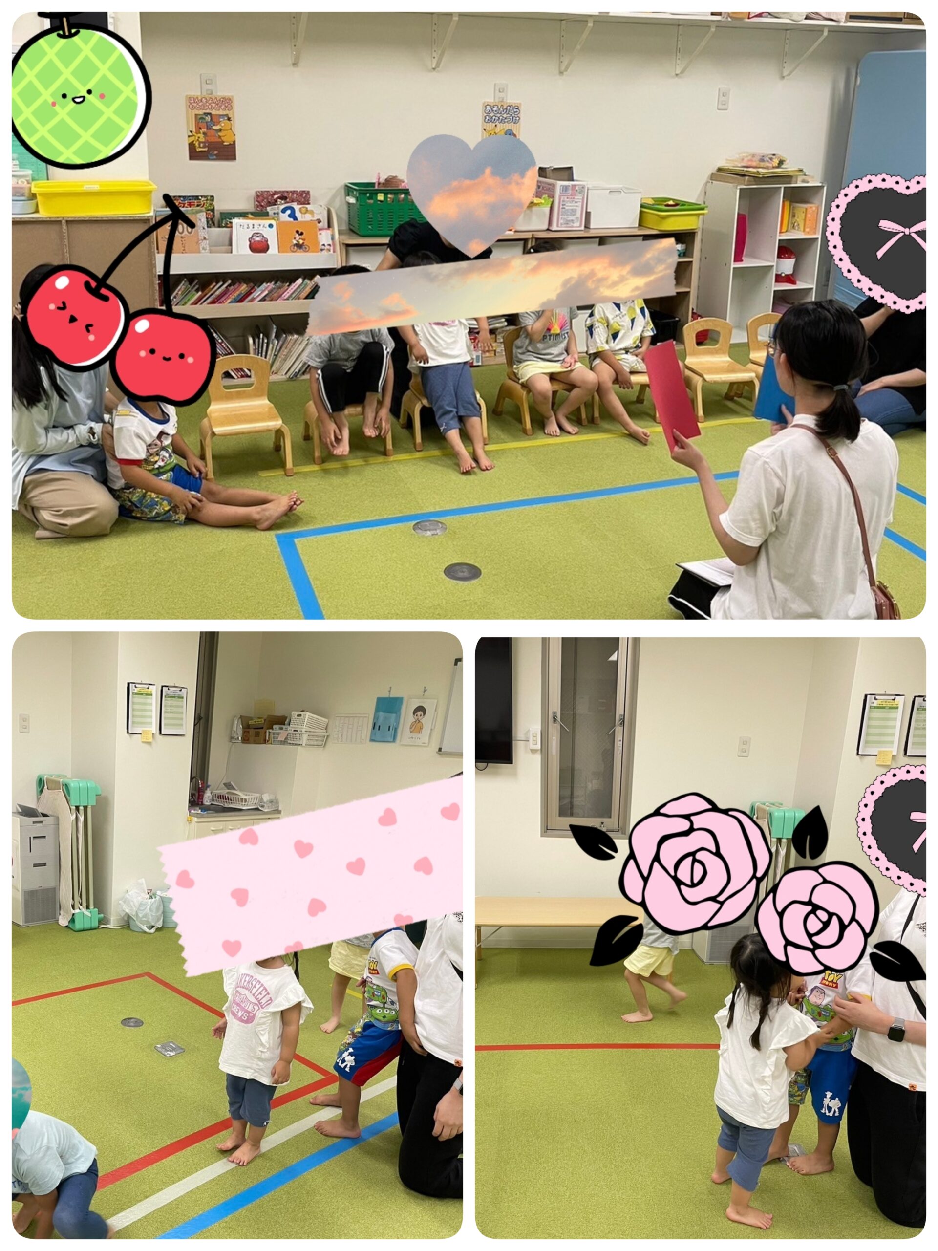 【南堀江】児童発達支援　だるまさんのお引越し🟥🟦