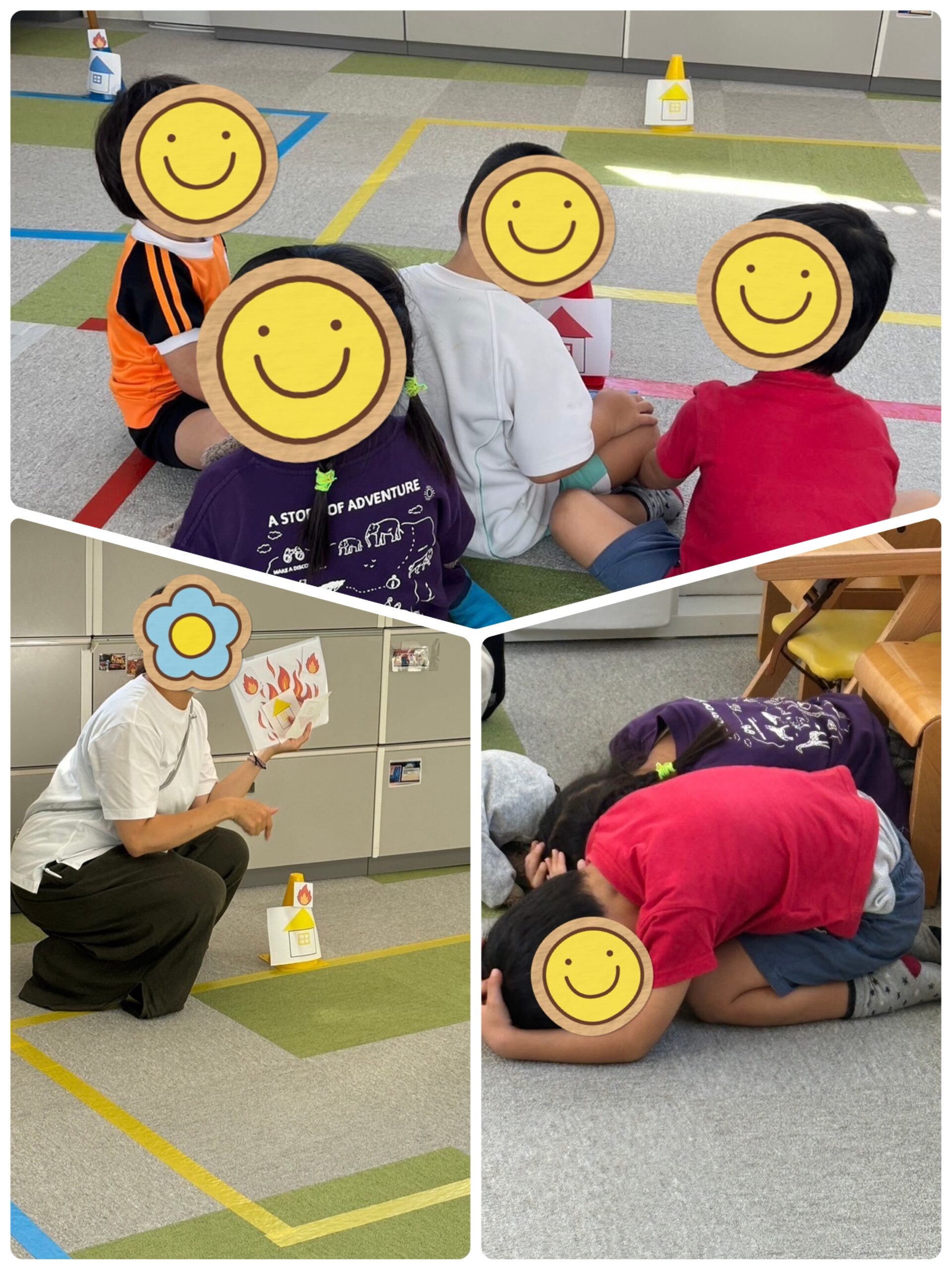 【北堀江】児童発達支援　引越しゲーム（災害訓練ver.）