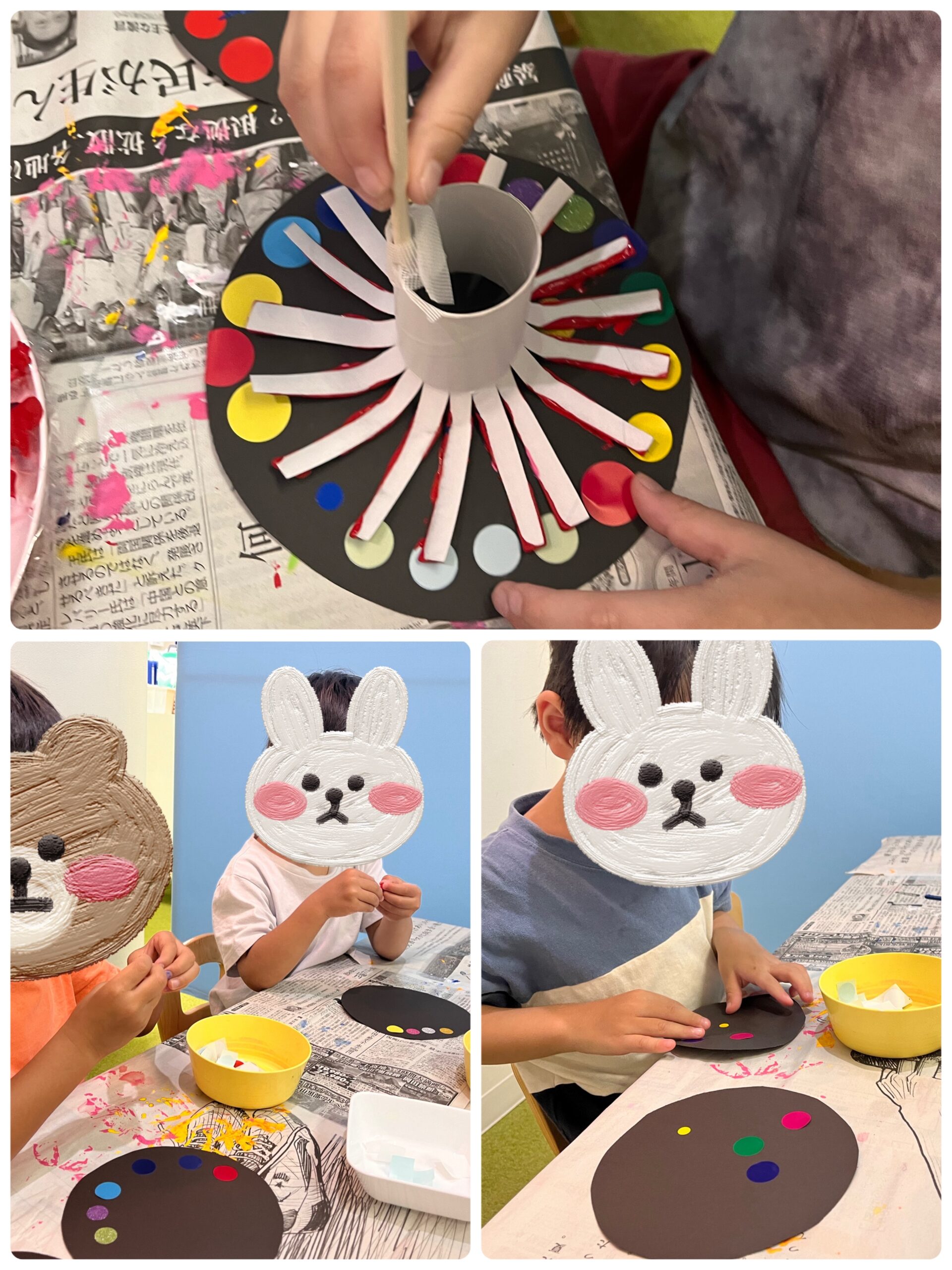 【南堀江】児童発達支援　花火制作🎆