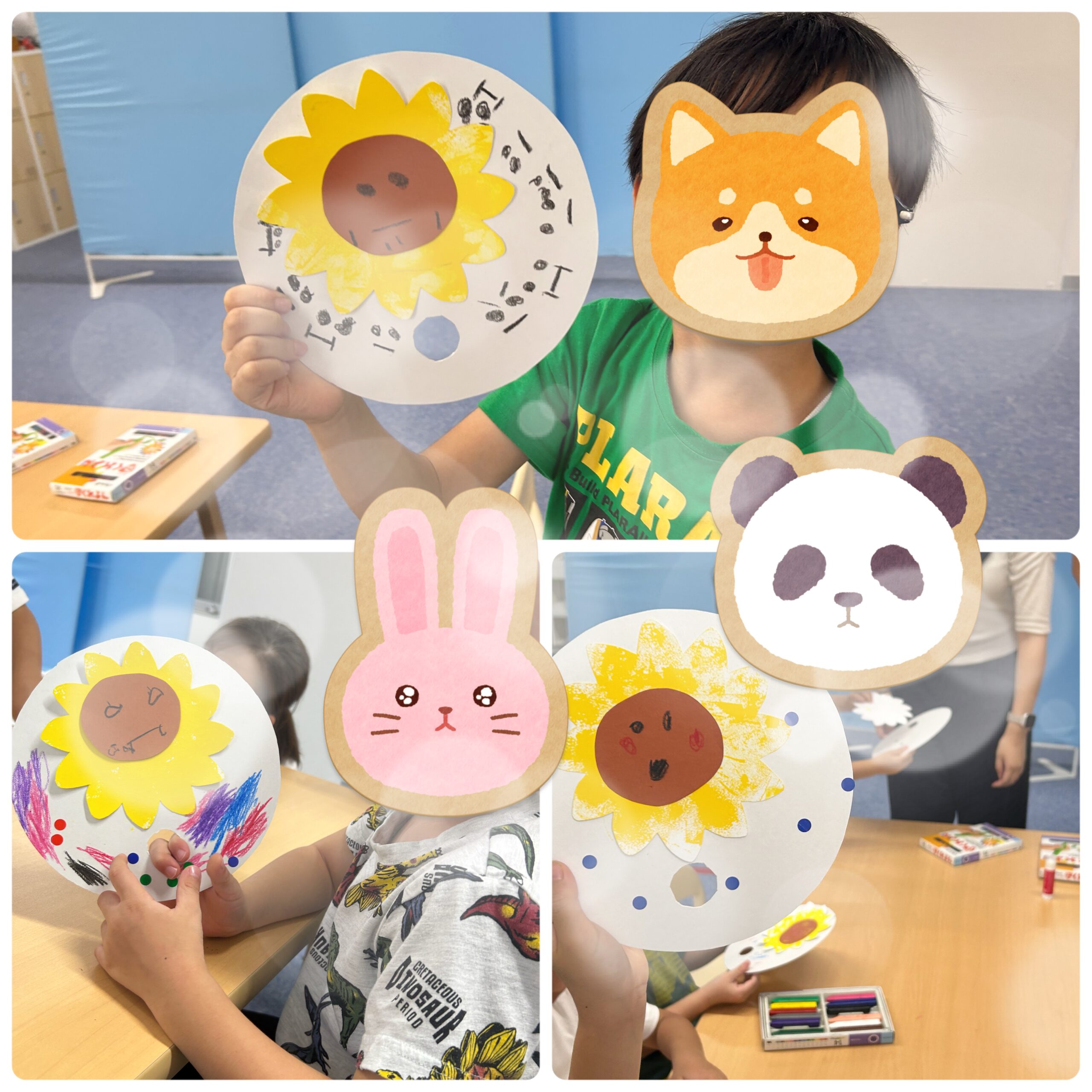 【ハッピープラス南堀江】うちわをデコレーションしよう🎐