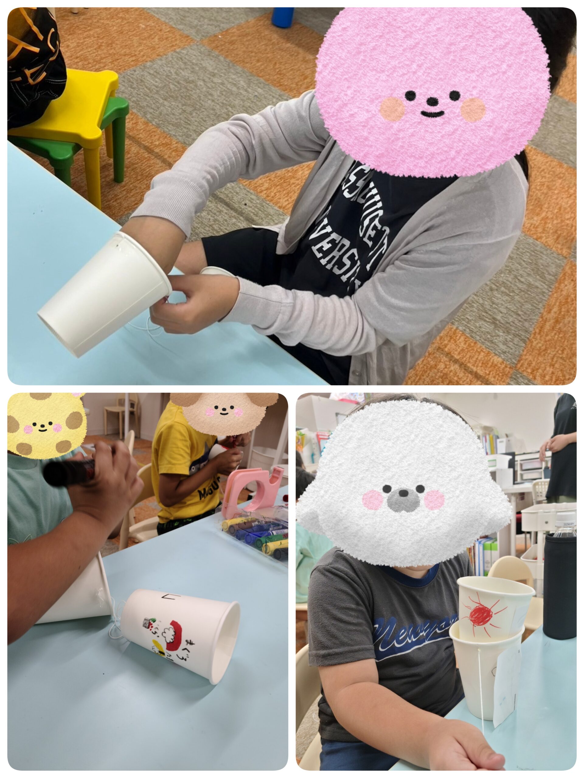 【南堀江】放デイ　飛び出す焼き芋制作🍠