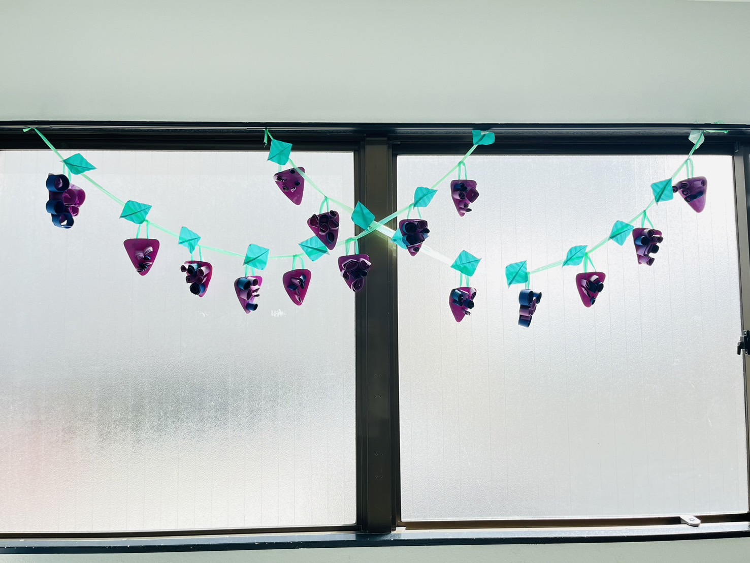 【北堀江】児童発達支援　ぶどう🍇制作